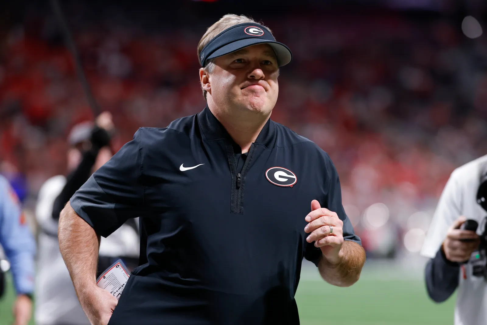 Georgia Bulldogs head football coach Kirby Smart.