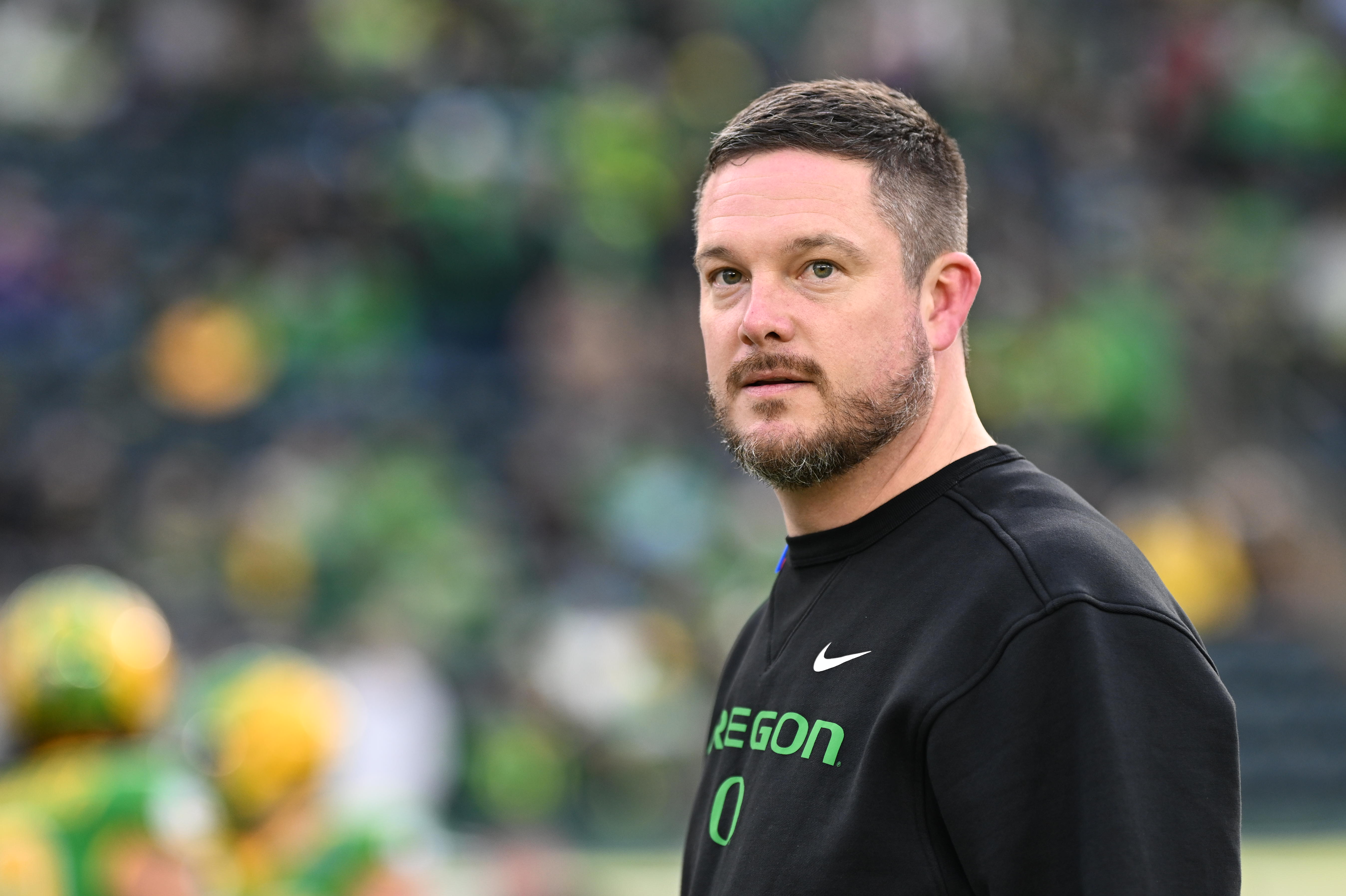 Dan Lanning Reacts to Oregon Signing Top Transfer Portal QB Dylan Raiola