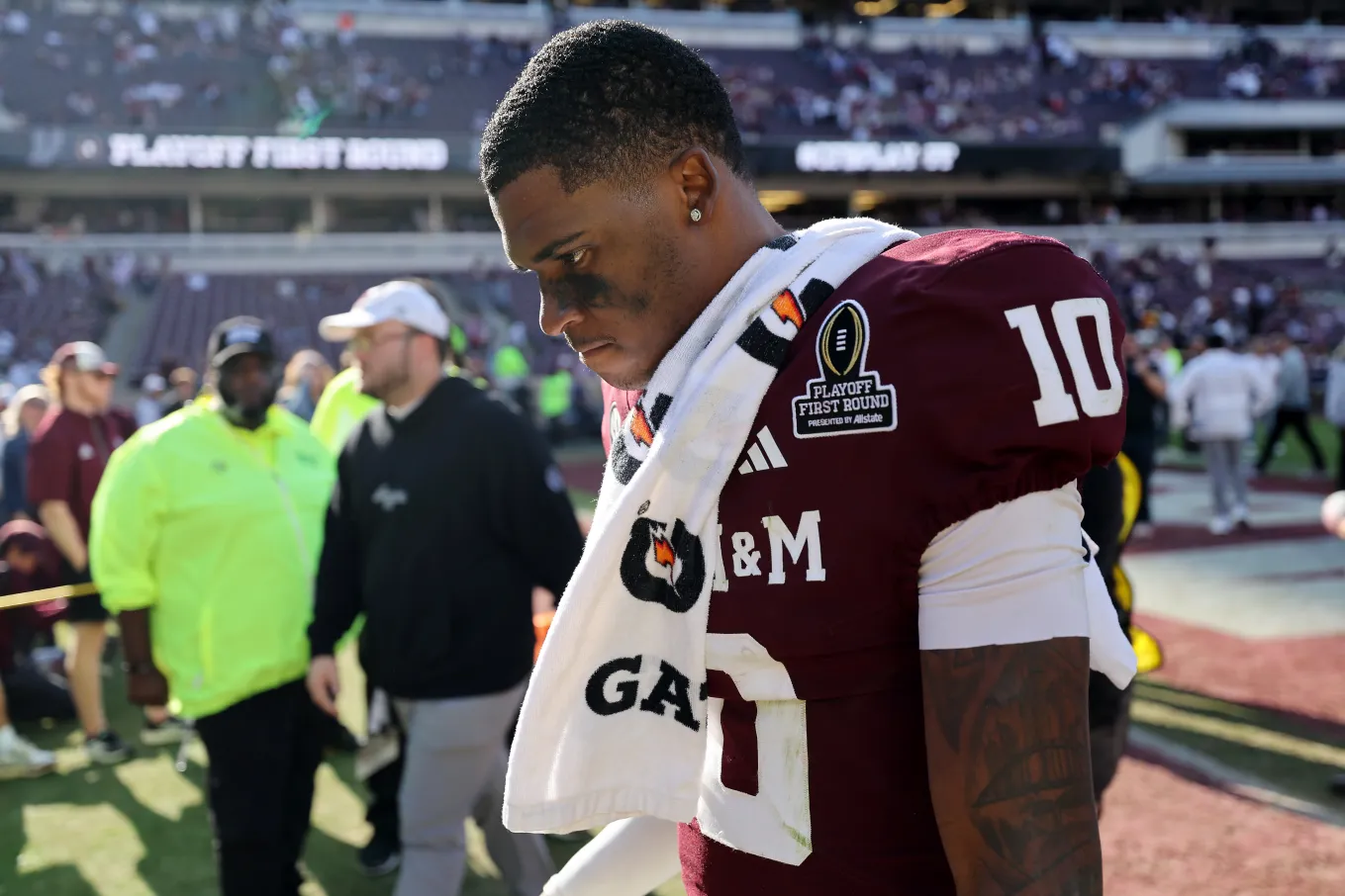 Texas A&M QB Marcel Reed Delivers 2-Word Message After Big Career ...