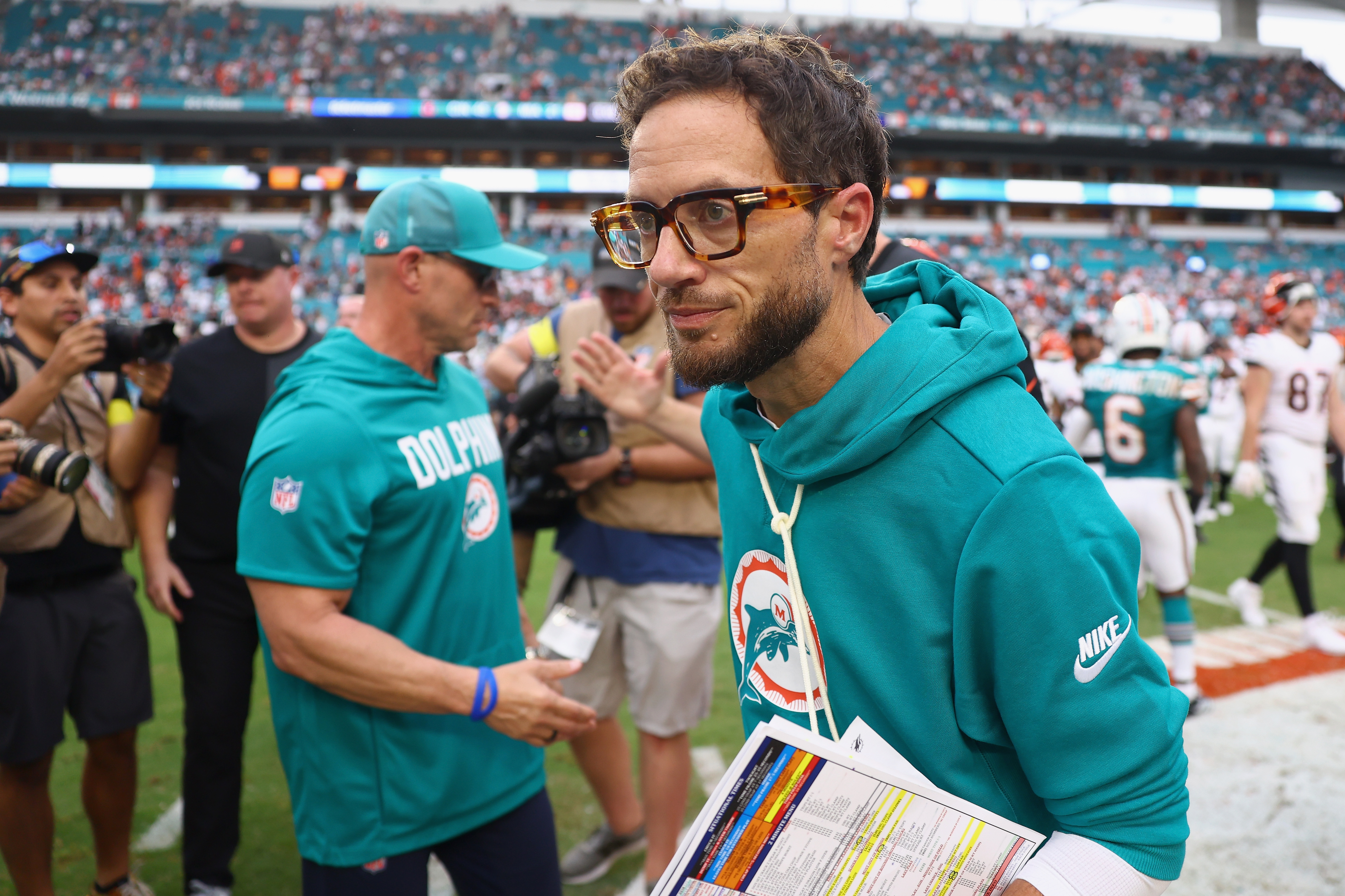 Eagles Linked to Mike McDaniel After Firing Offensive Coordinator