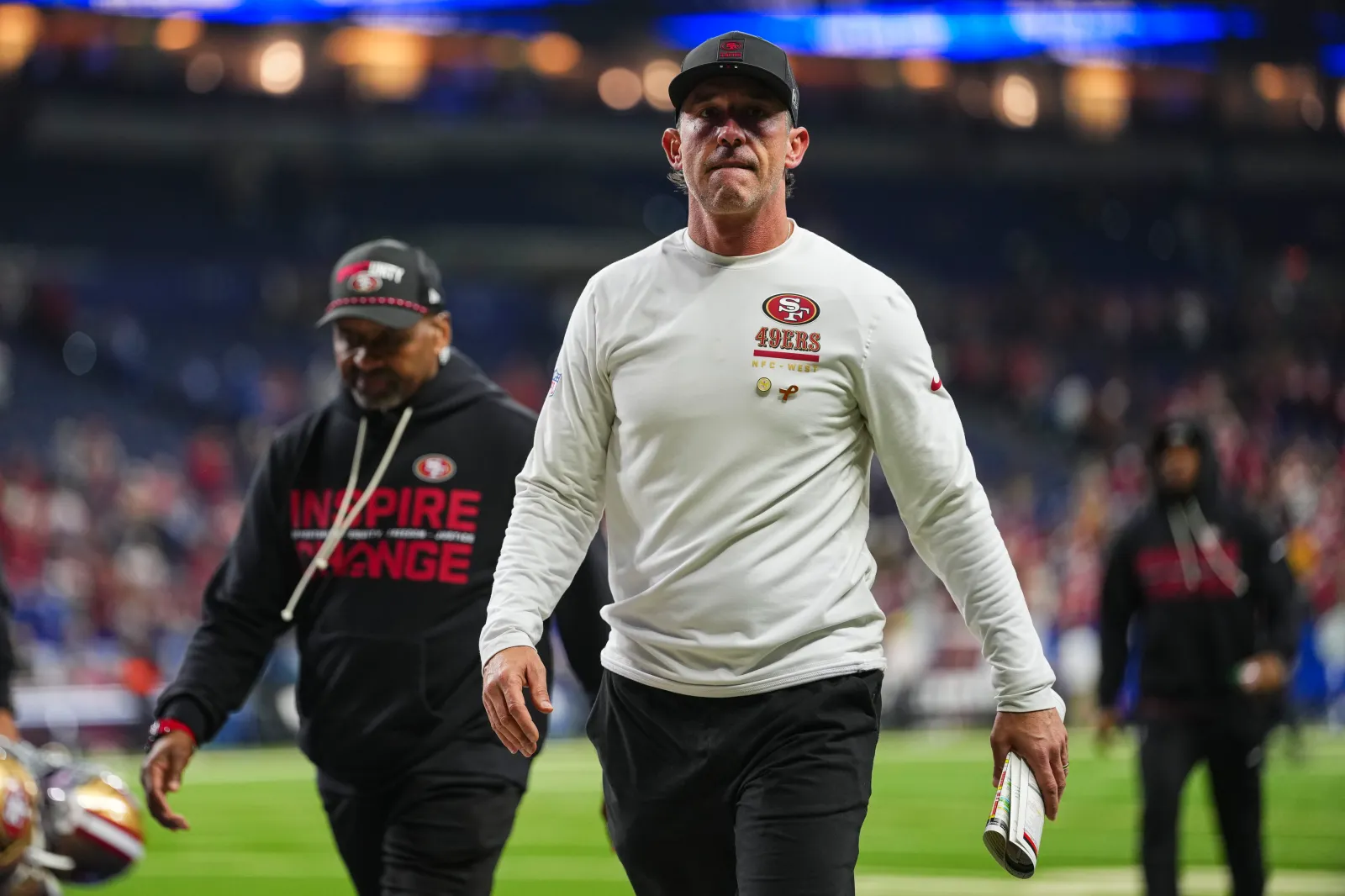 Kyle Shanahan, head coach of san Francisco 49ers