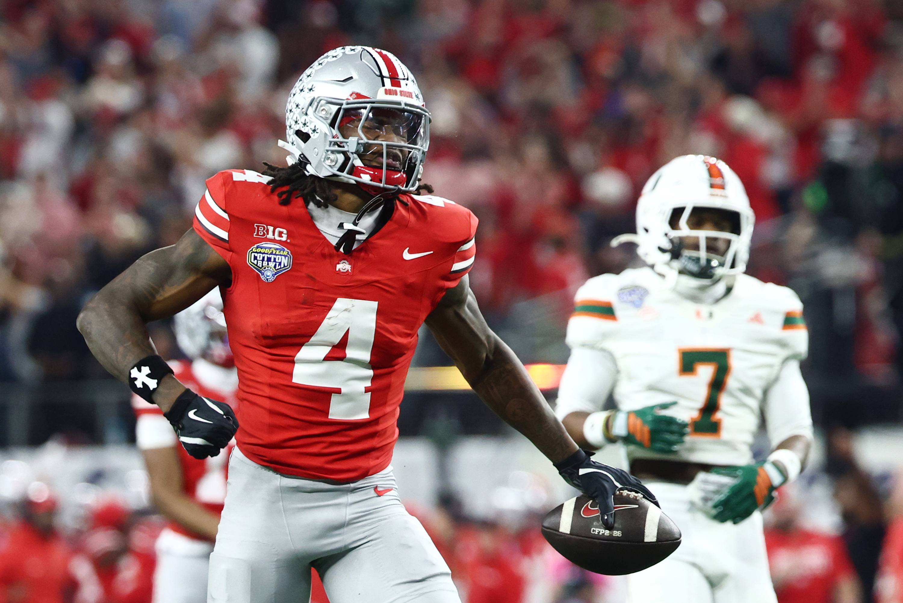 Jeremiah Smith Reacts to Caleb Downs' Decision on Ohio State Future