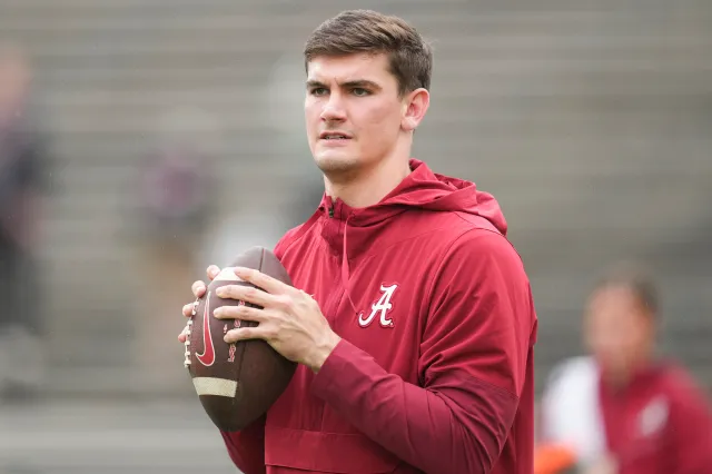 Former Alabama quarterback Ty Simpson