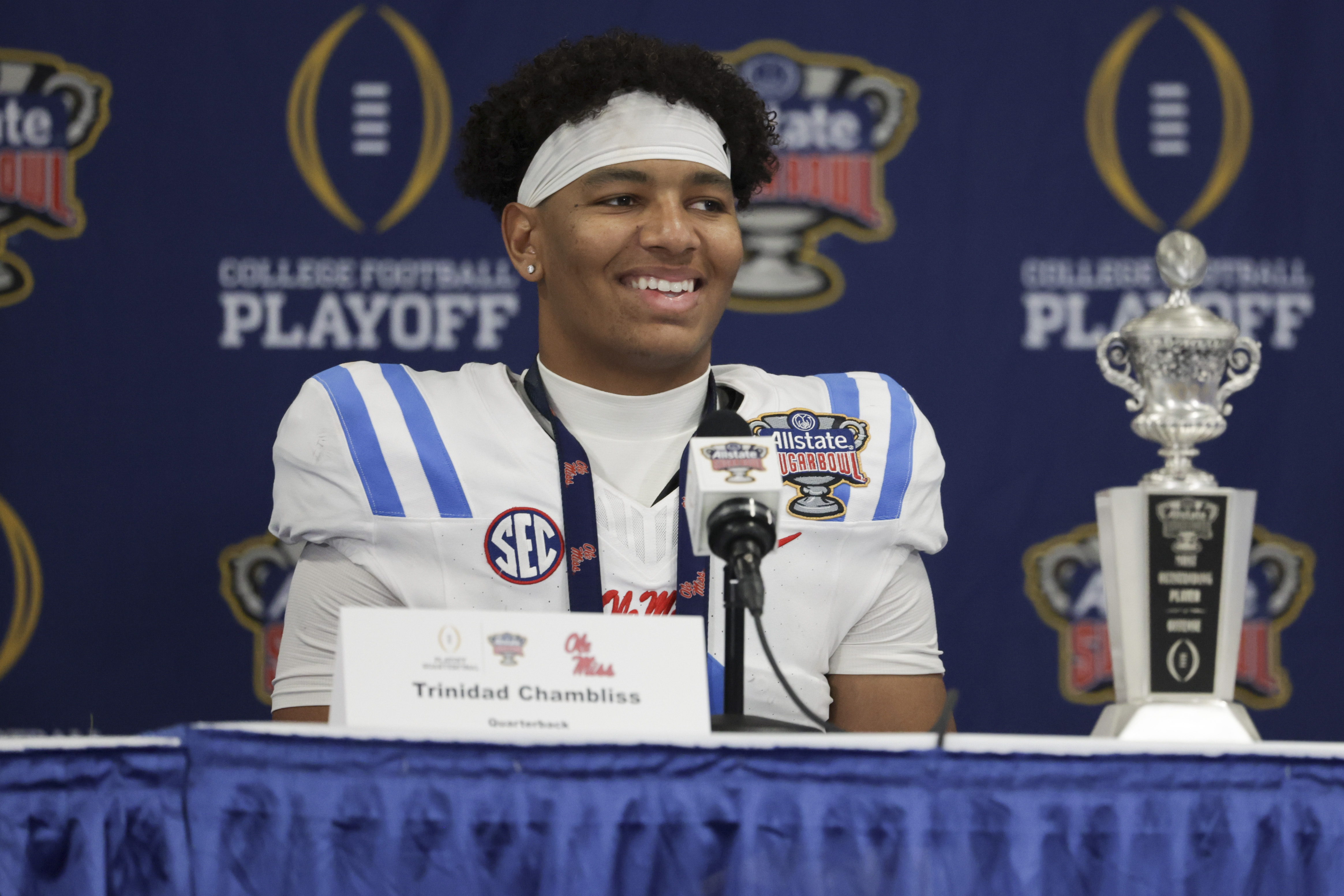 Ole Miss QB Trinidad Chambliss Makes Big Career Decision Before CFP Semifinals