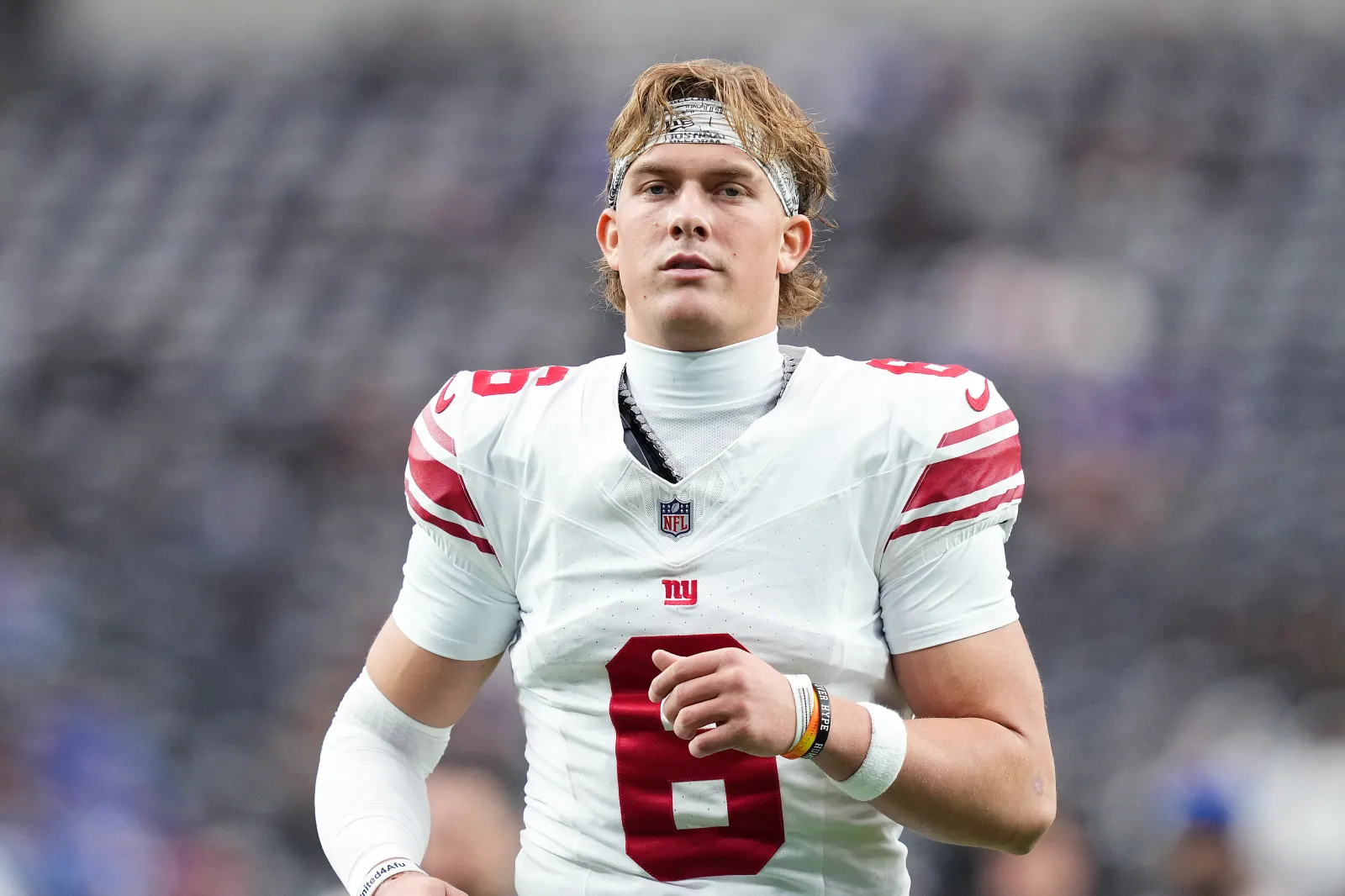 Jaxson Dart Predicts Next Giants Coach at Fiesta Bowl