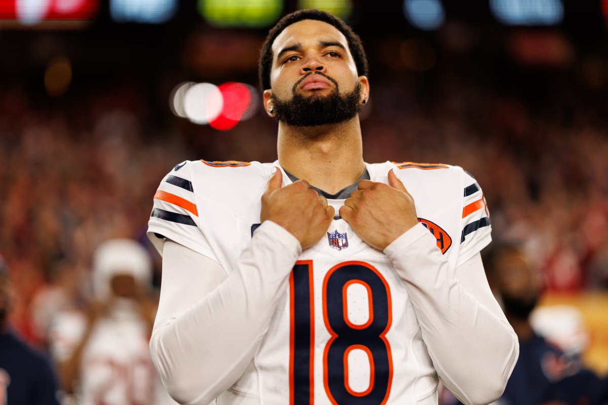 Caleb Williams Has Confident Six-Word Message on Playoff Game vs Packers