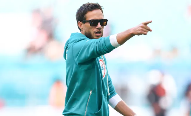 Former Miami Dolphins head coach and current Los Angeles Chargers offensive coordinator Mike McDaniel