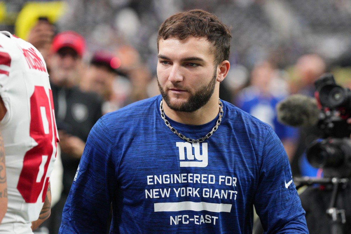 Cam Skattebo Reacts to John Harbaugh Accepting Head Coaching Job With Giants