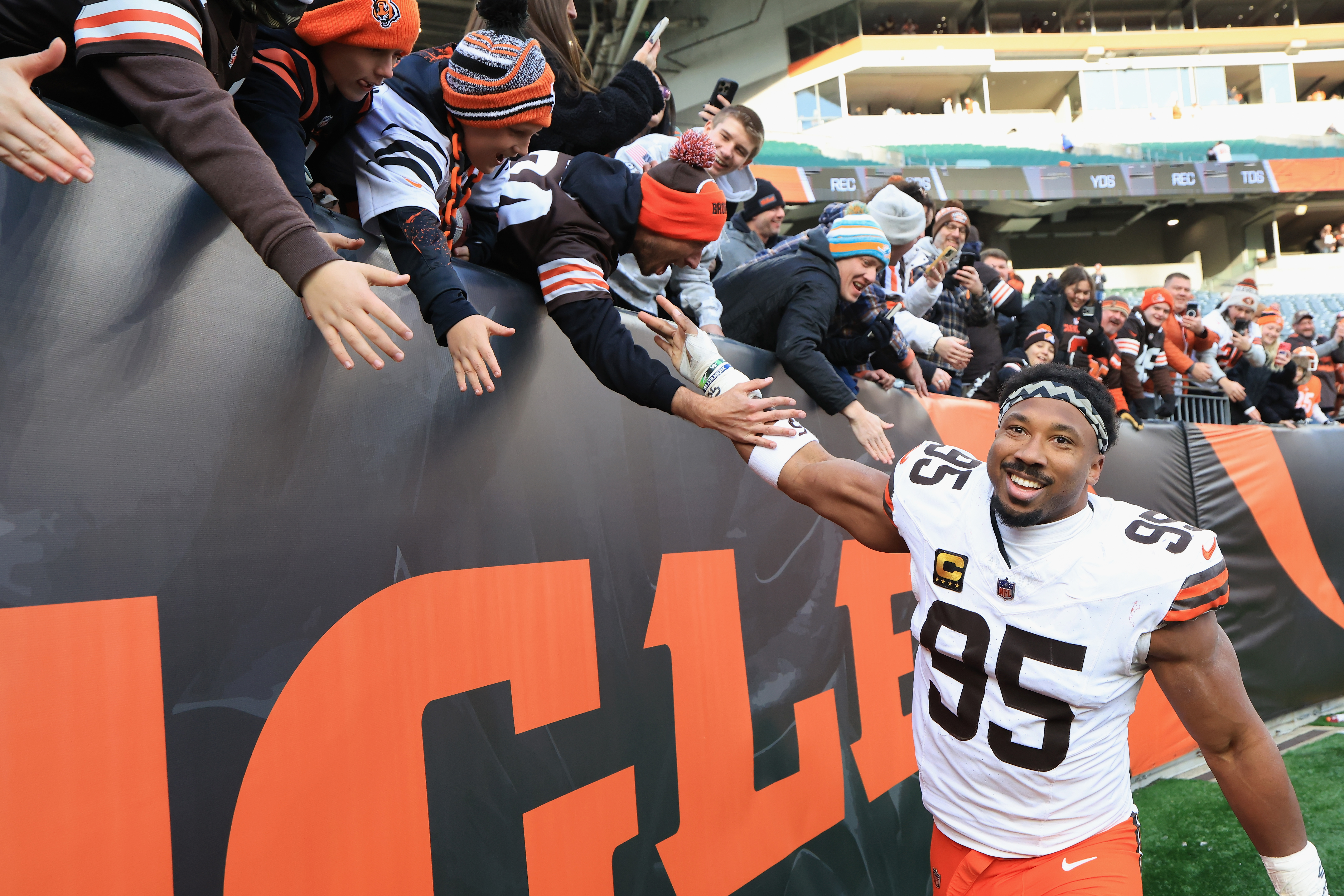 Browns React to Myles Garrett News After Historic Season