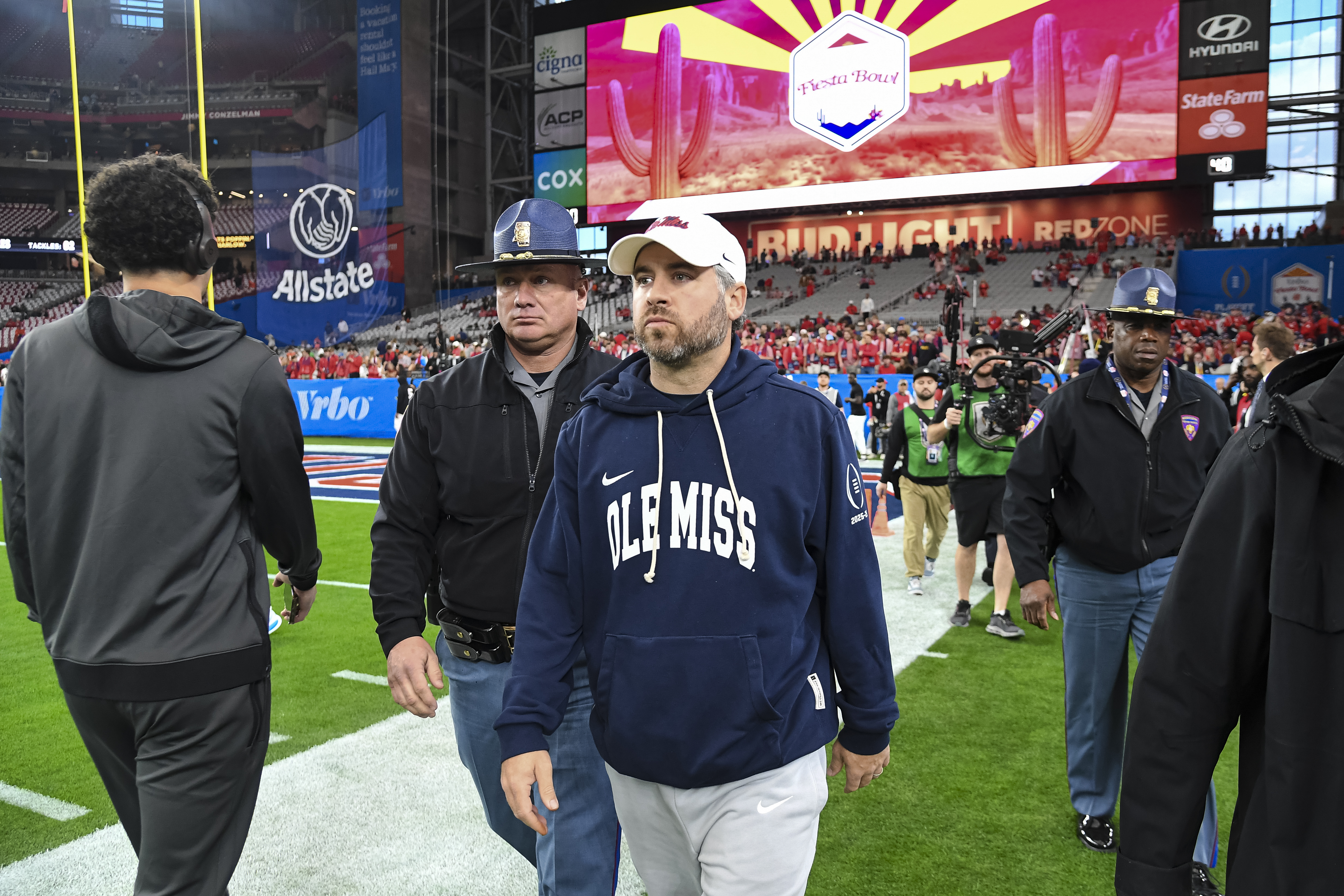 Pete Golding, Ole Miss Lose Star Freshman to Transfer Portal Day After CFP Loss