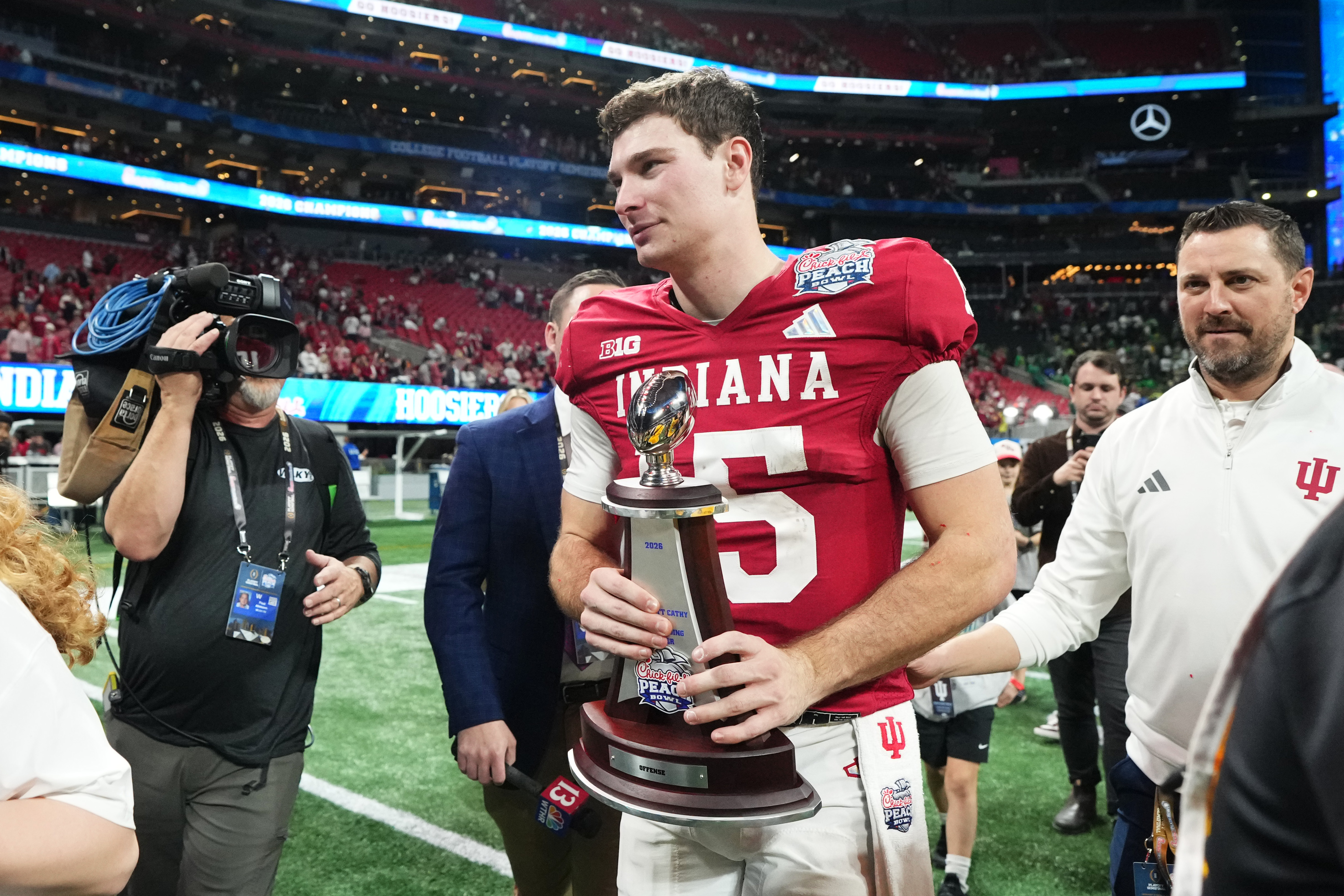 Fernando Mendoza Receives Warning After Indiana's National Championship