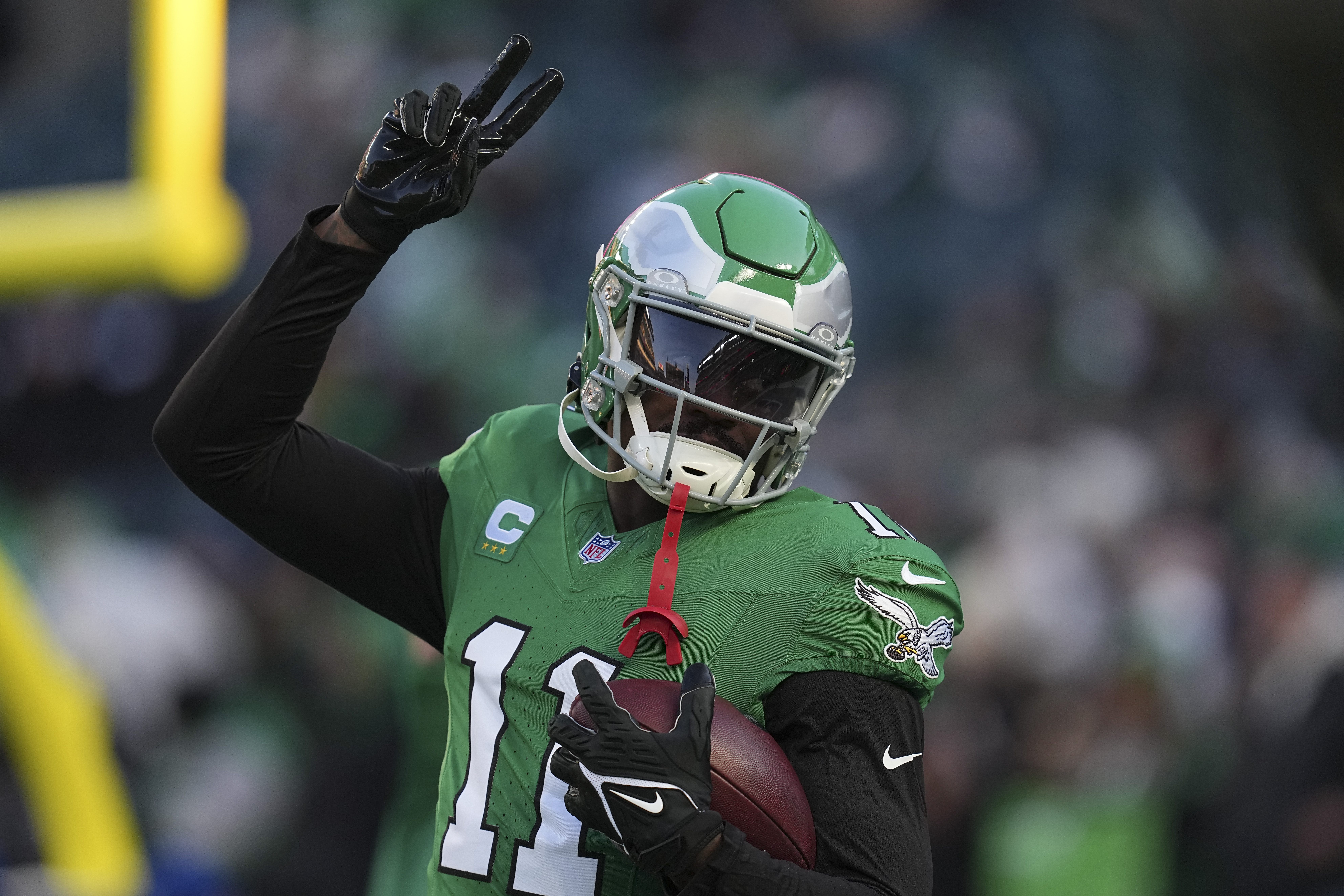 NFL Makes Punishment Decision After Eagles WR AJ Brown's Postgame Choice
