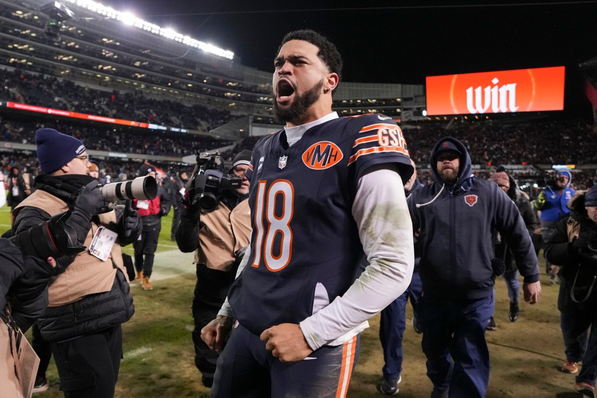 Bears& 039; Caleb Williams Sends Blunt Message to Packers After Wild Card Win
