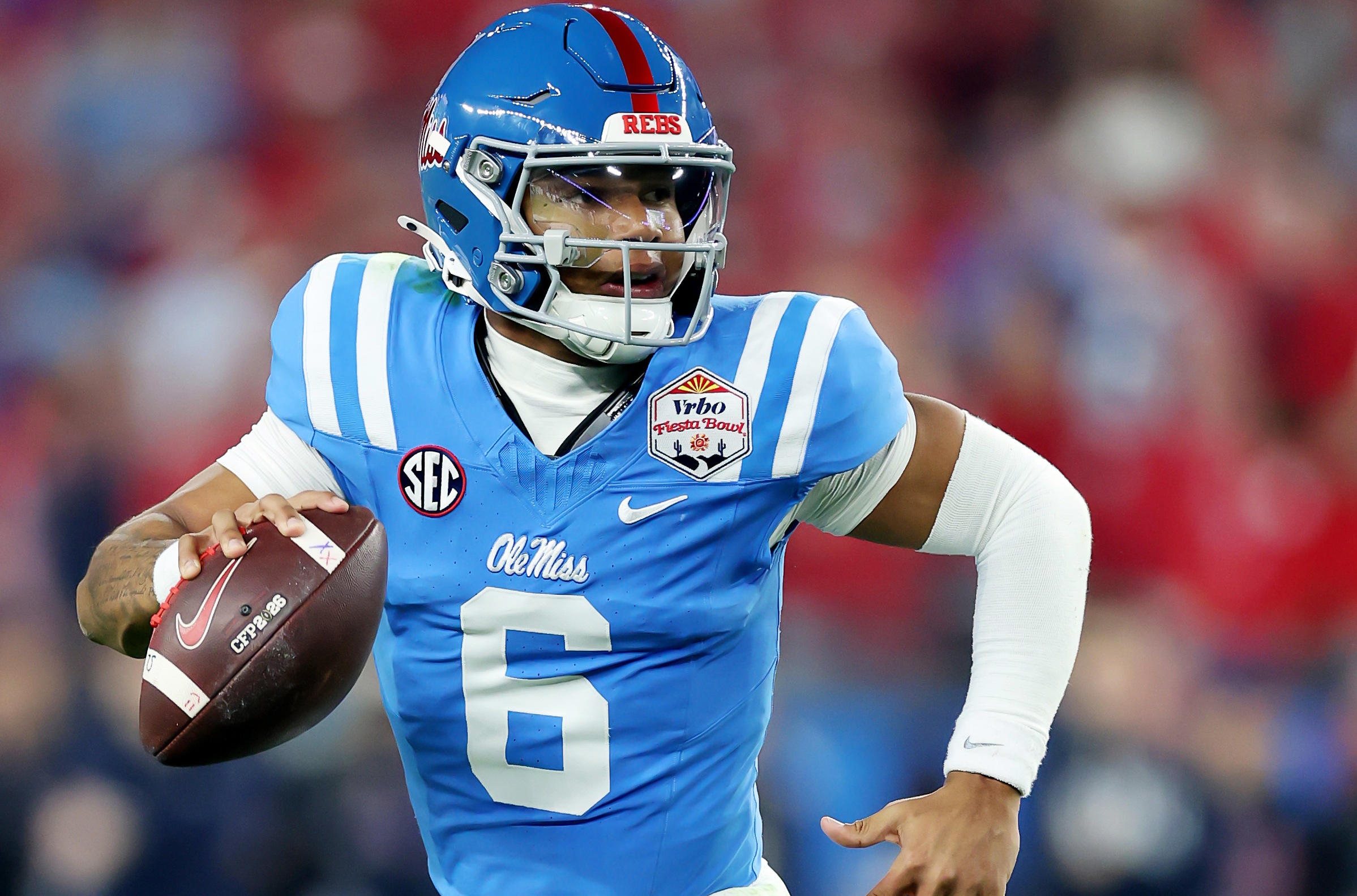 Ole Miss Lands 5-Star Trinidad Chambliss Replacement in Transfer Portal