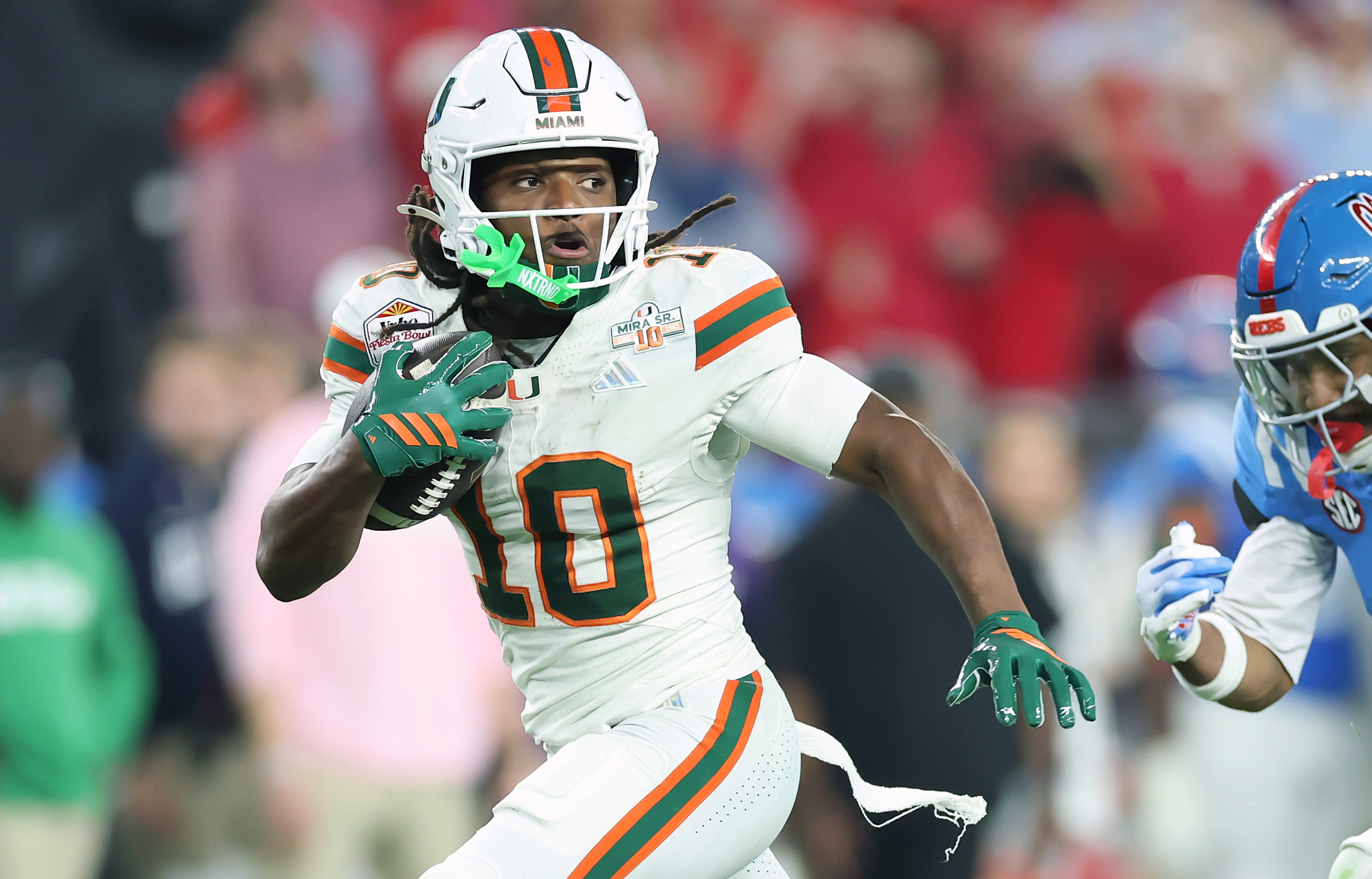 Miami Lands 1,000-Yard Transfer Portal WR Before CFP National Championship