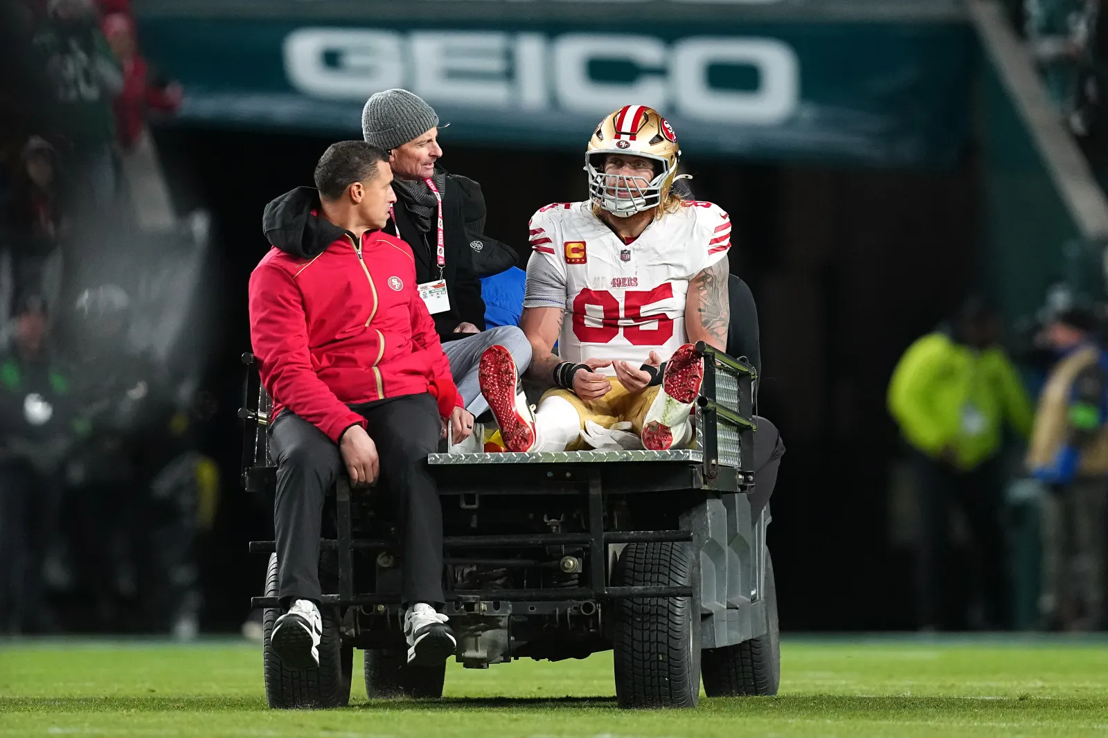 49ers' George Kittle Posts Heartfelt Message After Season-Ending Injury -  Newsweek