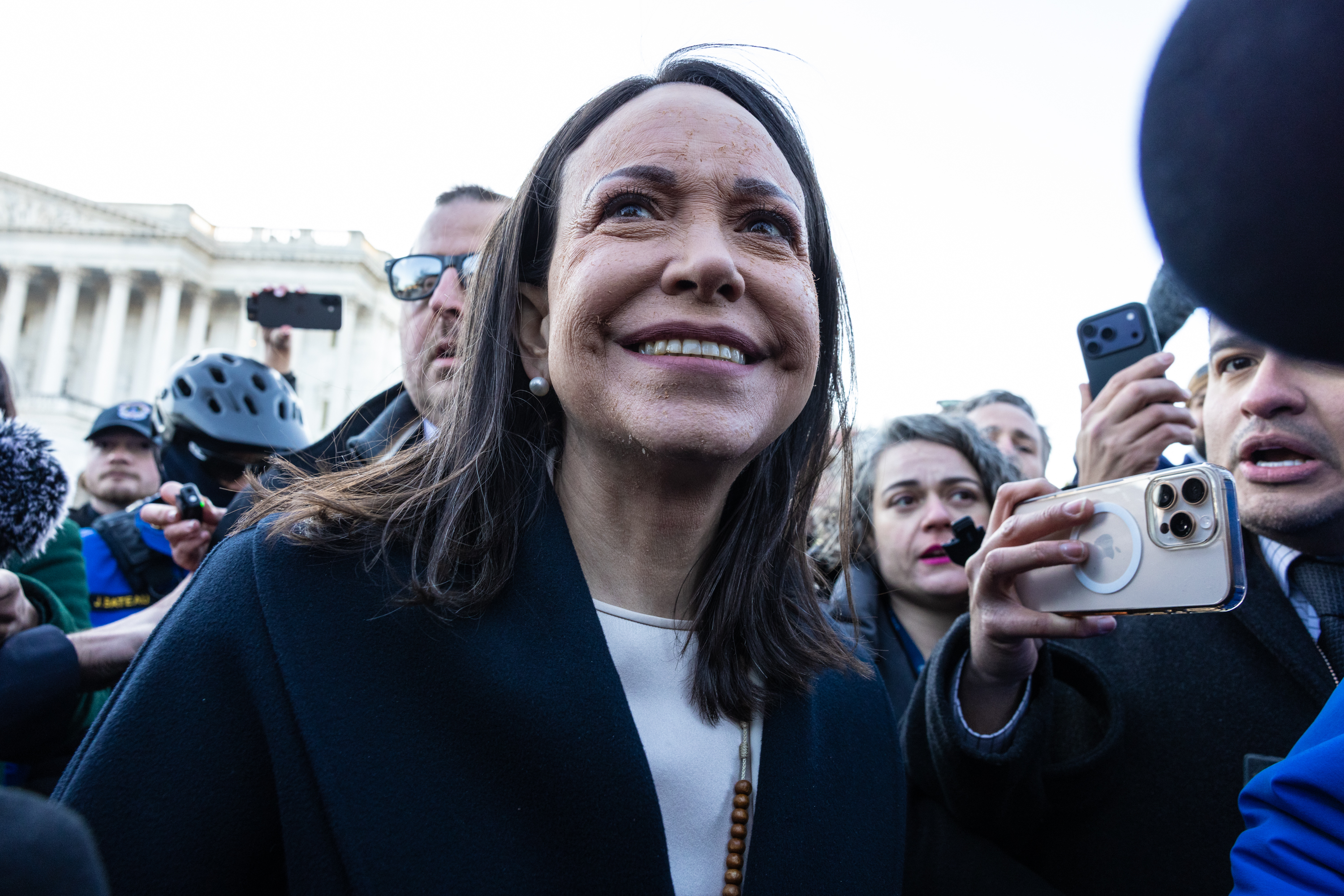 Maria Machado Says She 'Presented' Trump With Her Nobel Peace Prize