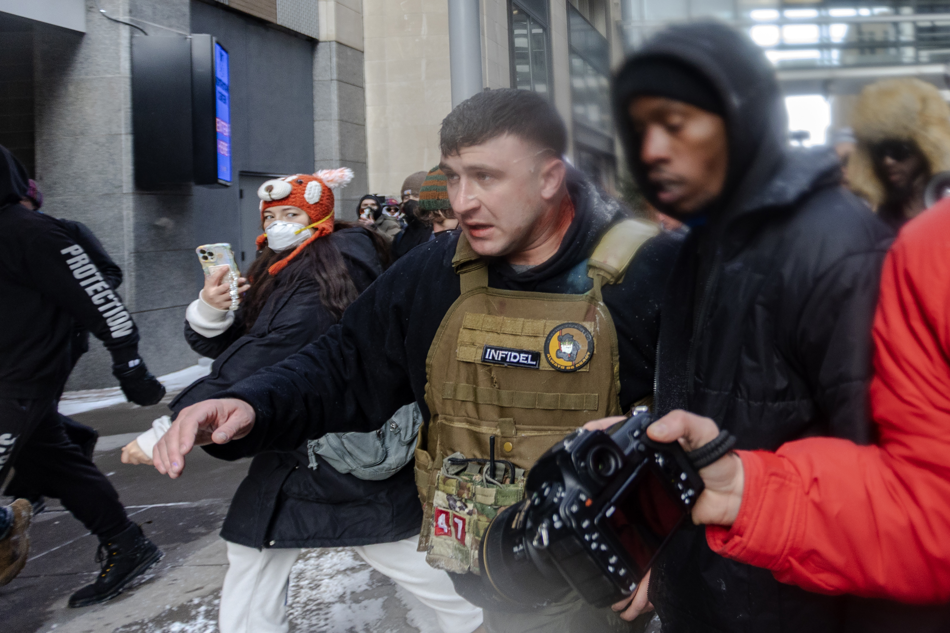 Pardoned Jan. 6 Defendant Says He Was Stabbed at Minneapolis ICE Rally