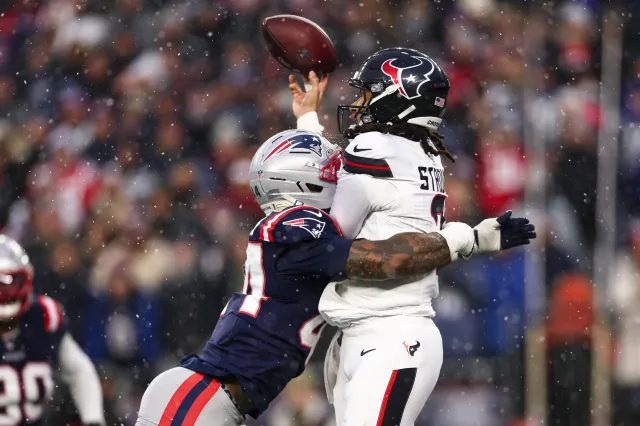 Houston Texans quarterback CJ Stroud against New England Patriots