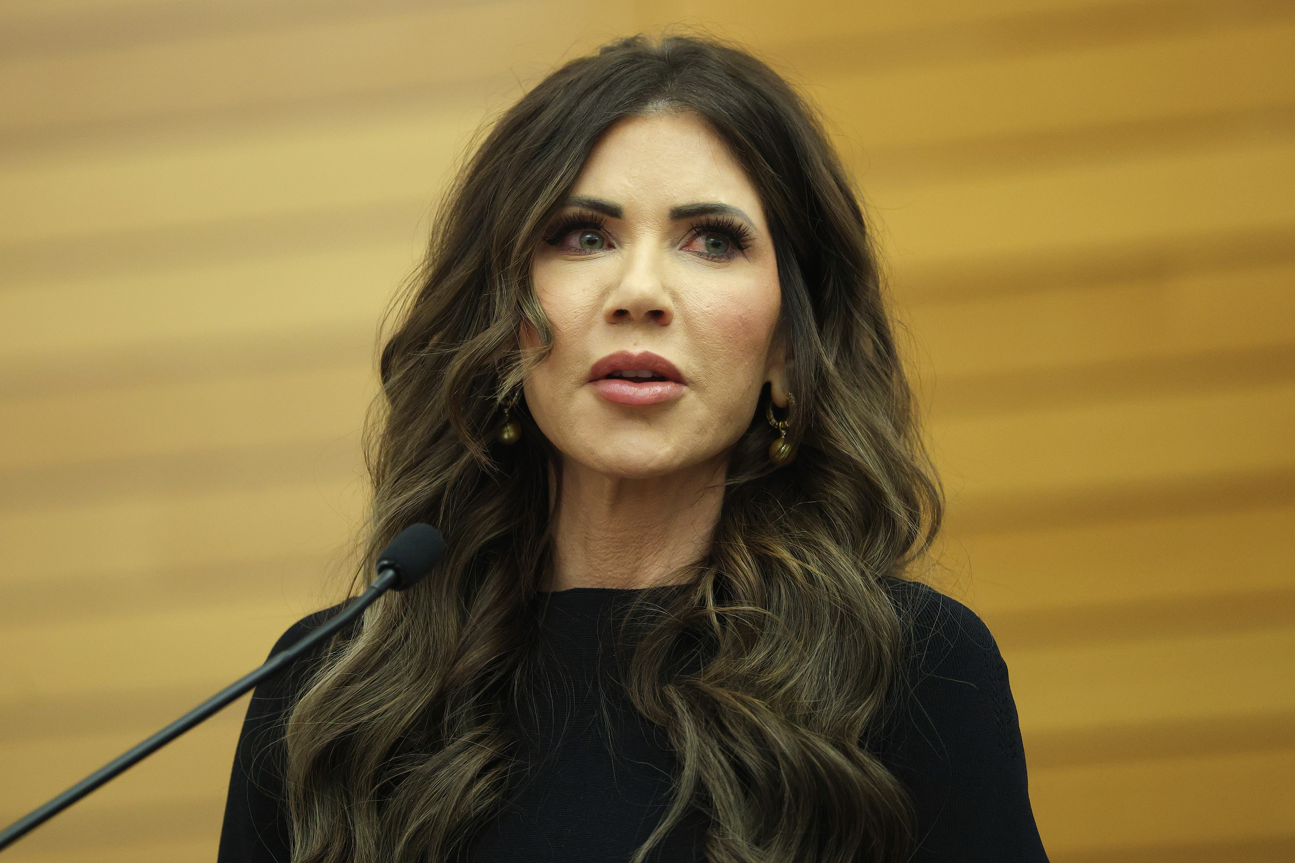 Kristi Noem’s Approval Rating as Impeachment Effort Ramps Up