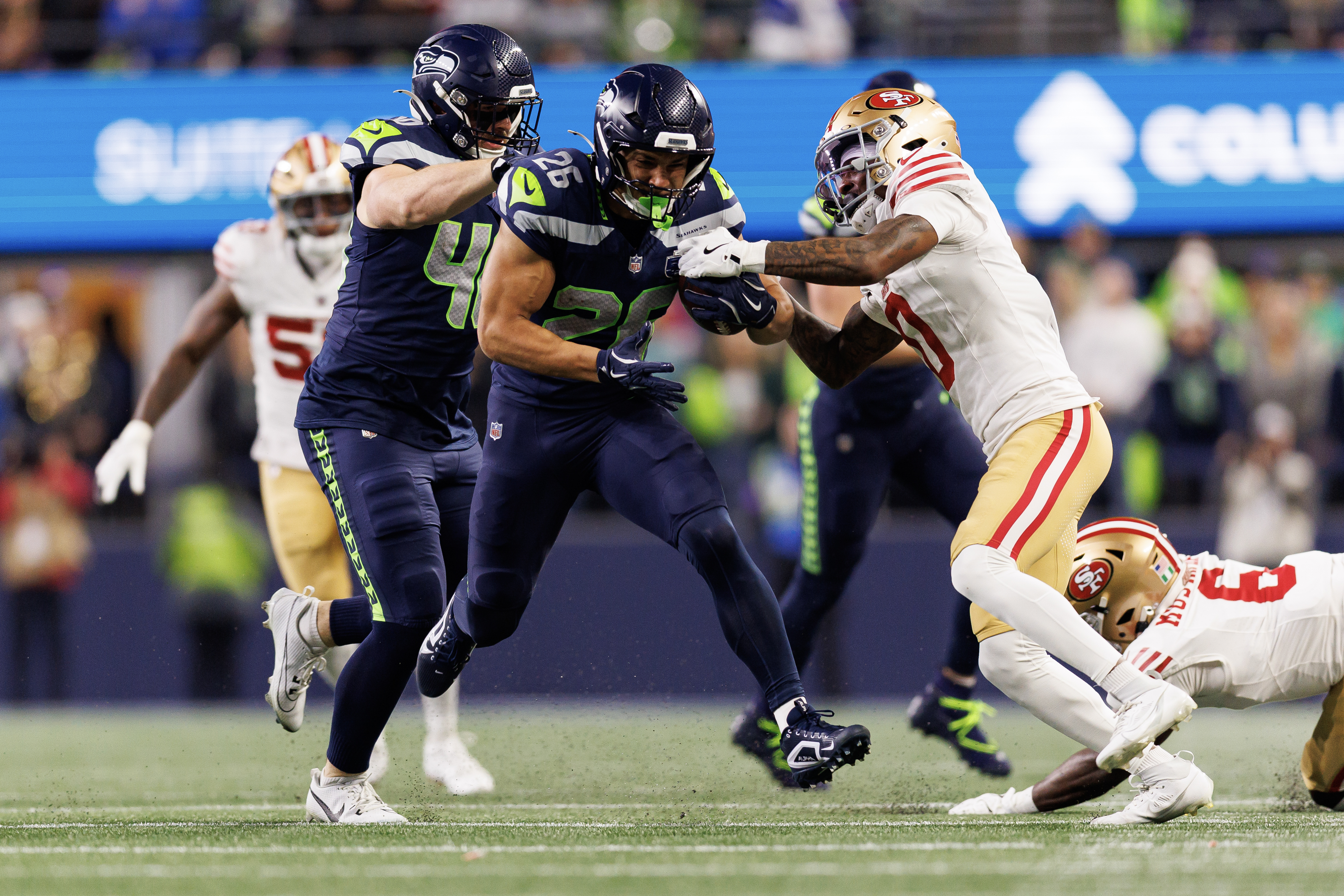 Seahawks' Zach Charbonnet Hit With Brutal Season-Ending Injury Before NFC Championship