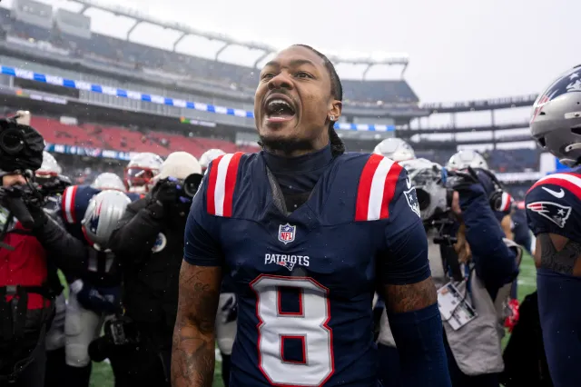 New England Patriots receiver Stefon Diggs