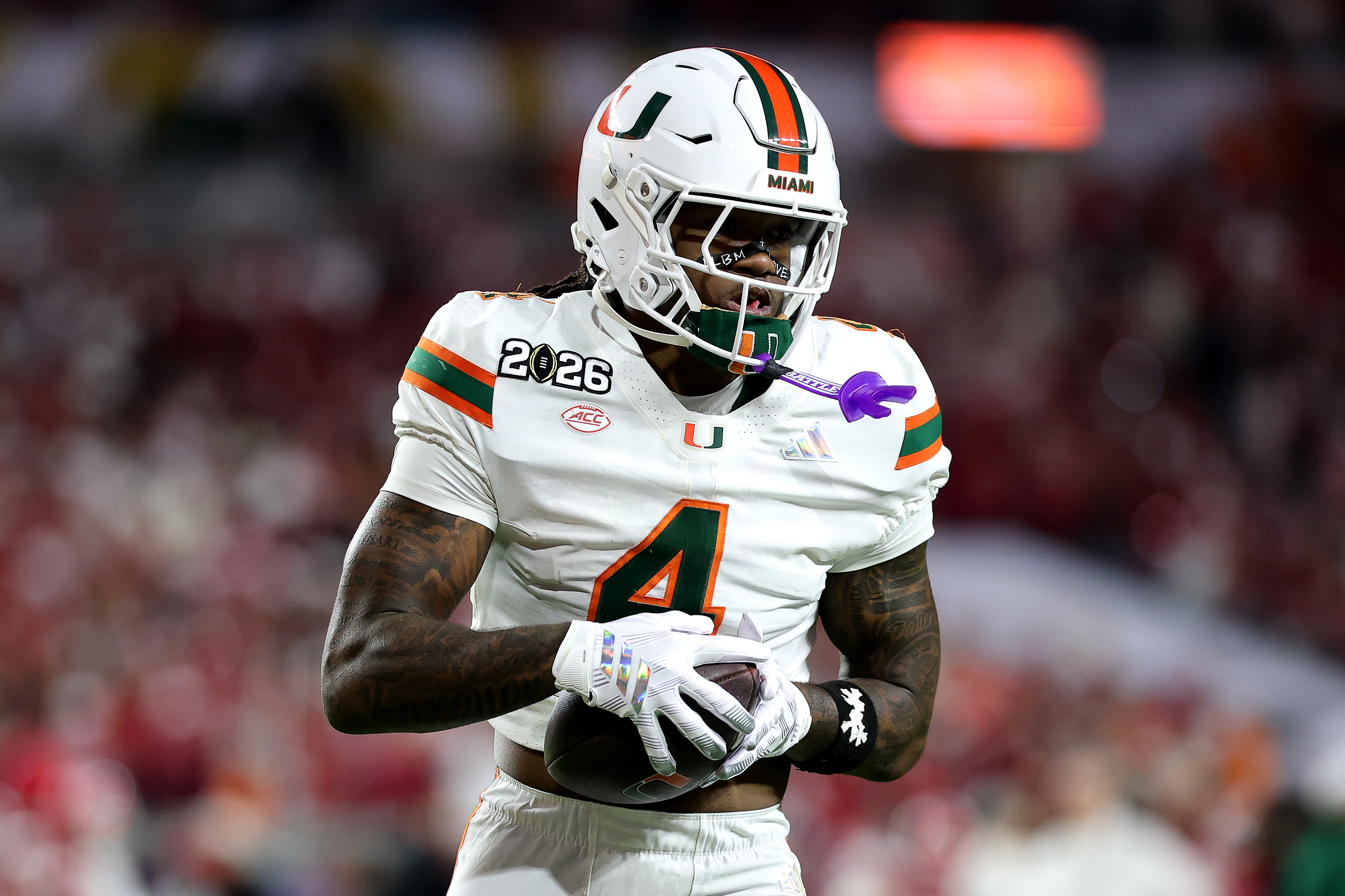 Miami’s Mark Fletcher Jr. Throws Punch at Tyrique Tucker After CFP Championship