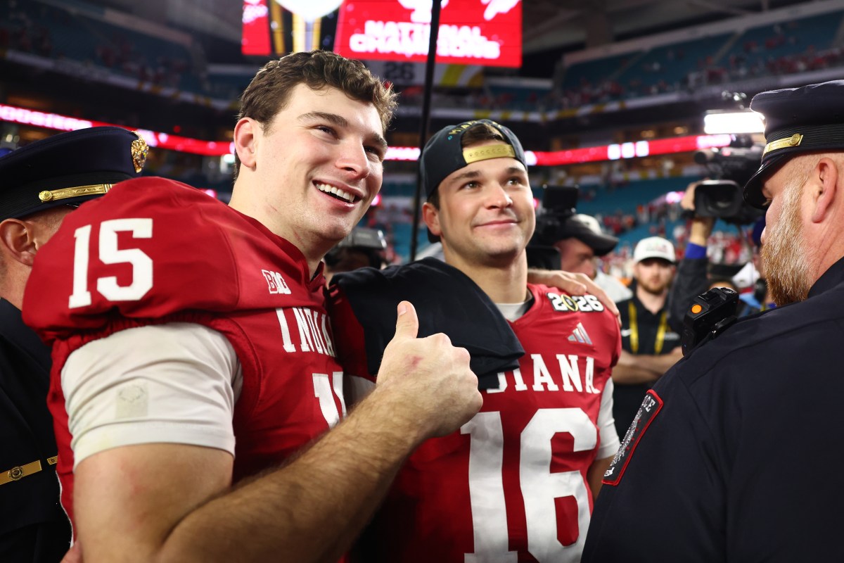 Fernando Mendoza Reacts to Younger Brother Leaving Indiana for Georgia Tech