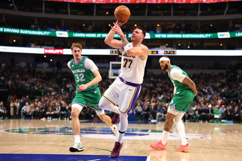 Lakers’ Luka Doncic Makes NBA History Against Mavericks - Newsweek