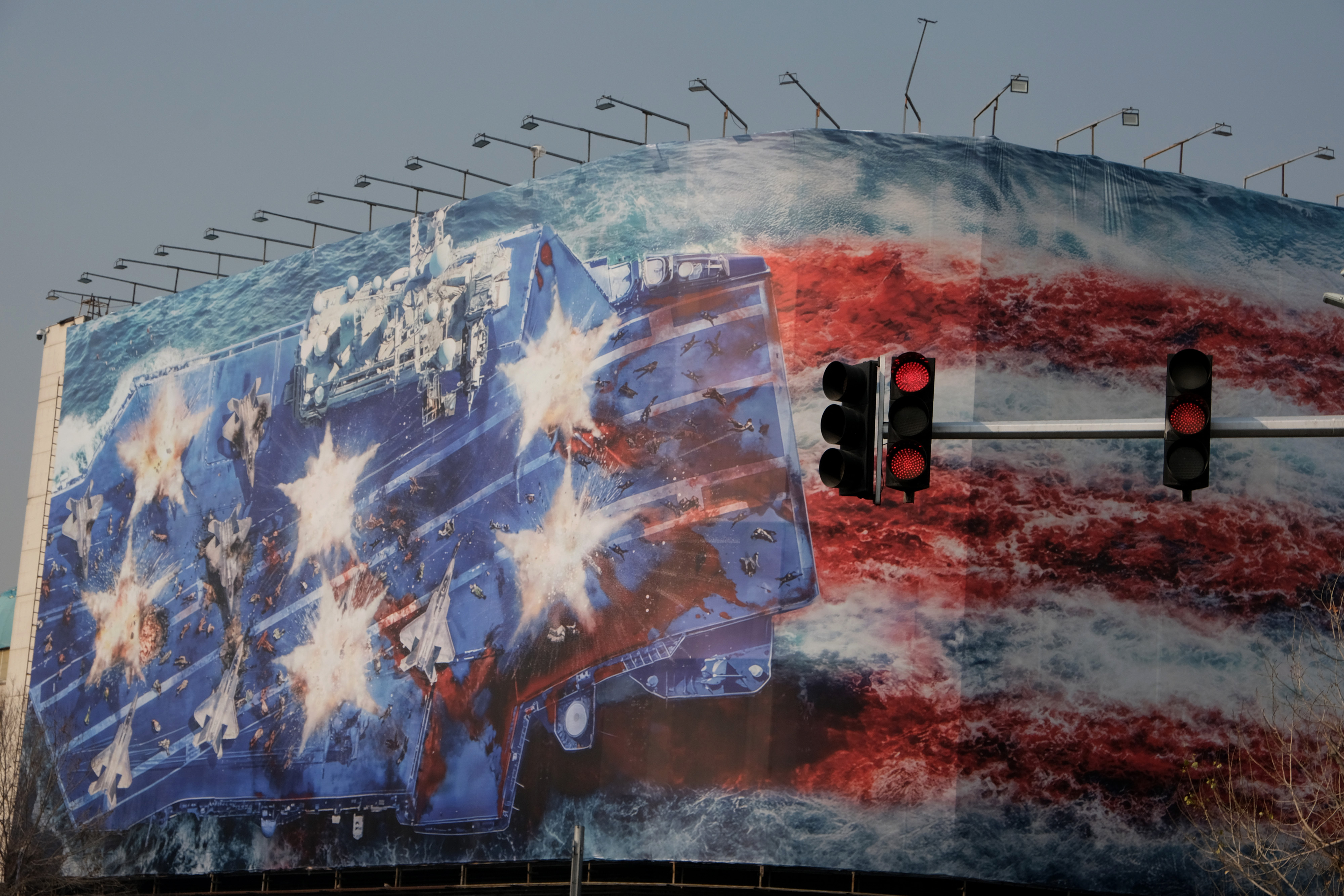 US Issues Warning Over Iran Military Drills Near Its Warships