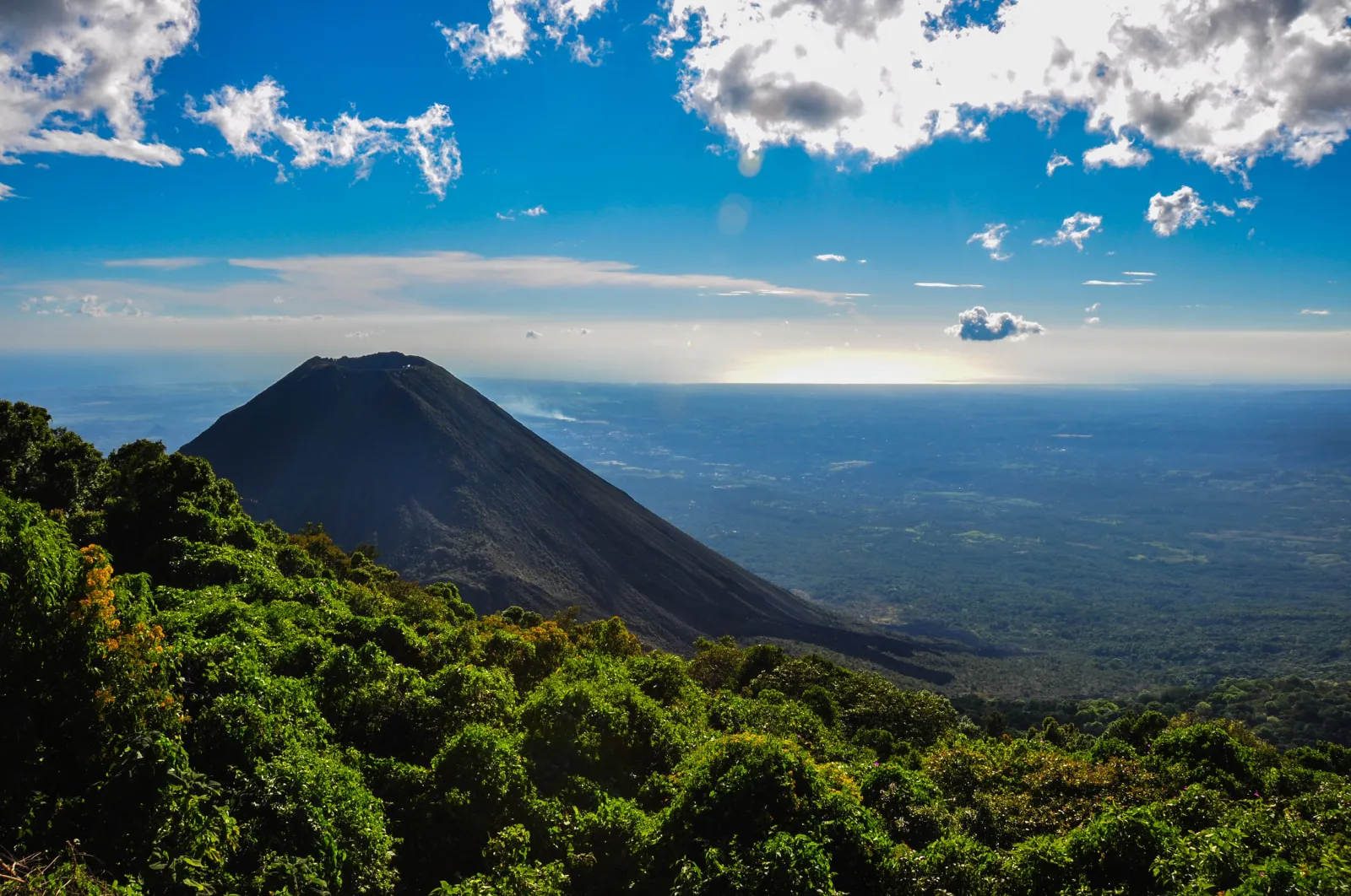 A view of the Izalco Volcano in El Salvador.