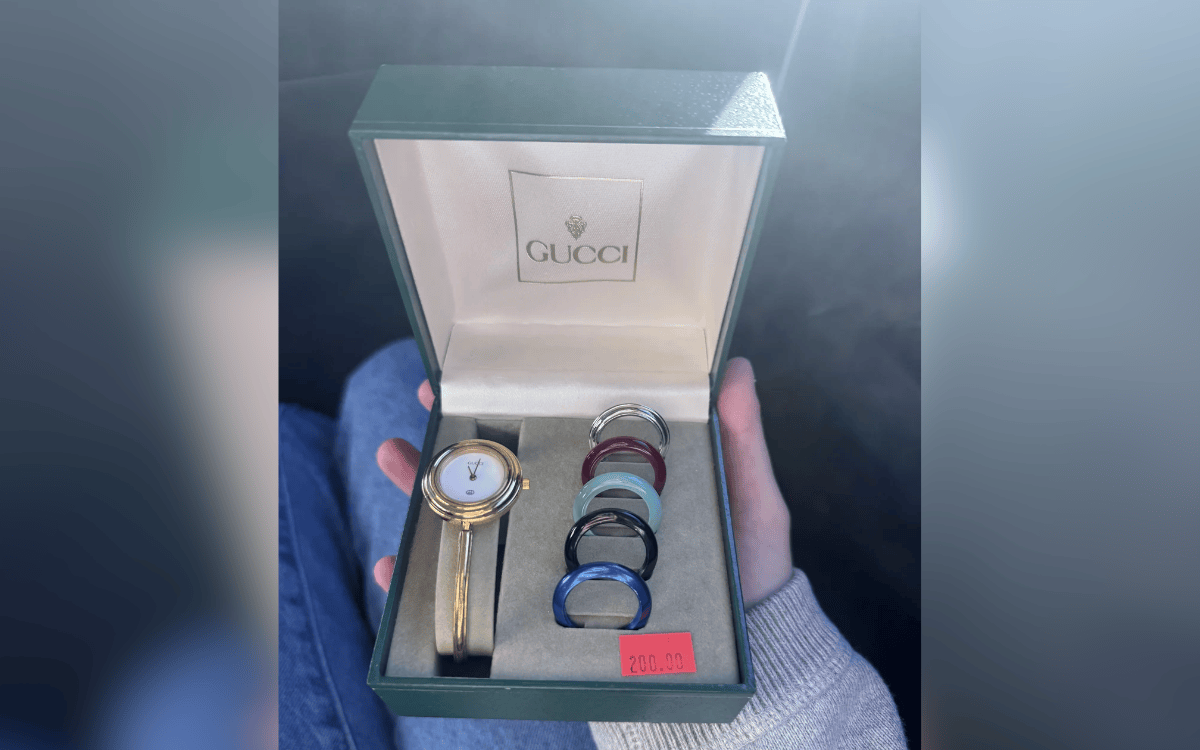 Gucci web watch (Authentic) paid $700 originally asking $400 GUCCI Watch SOLD for HOW MUCH?? - YouTube main image 4