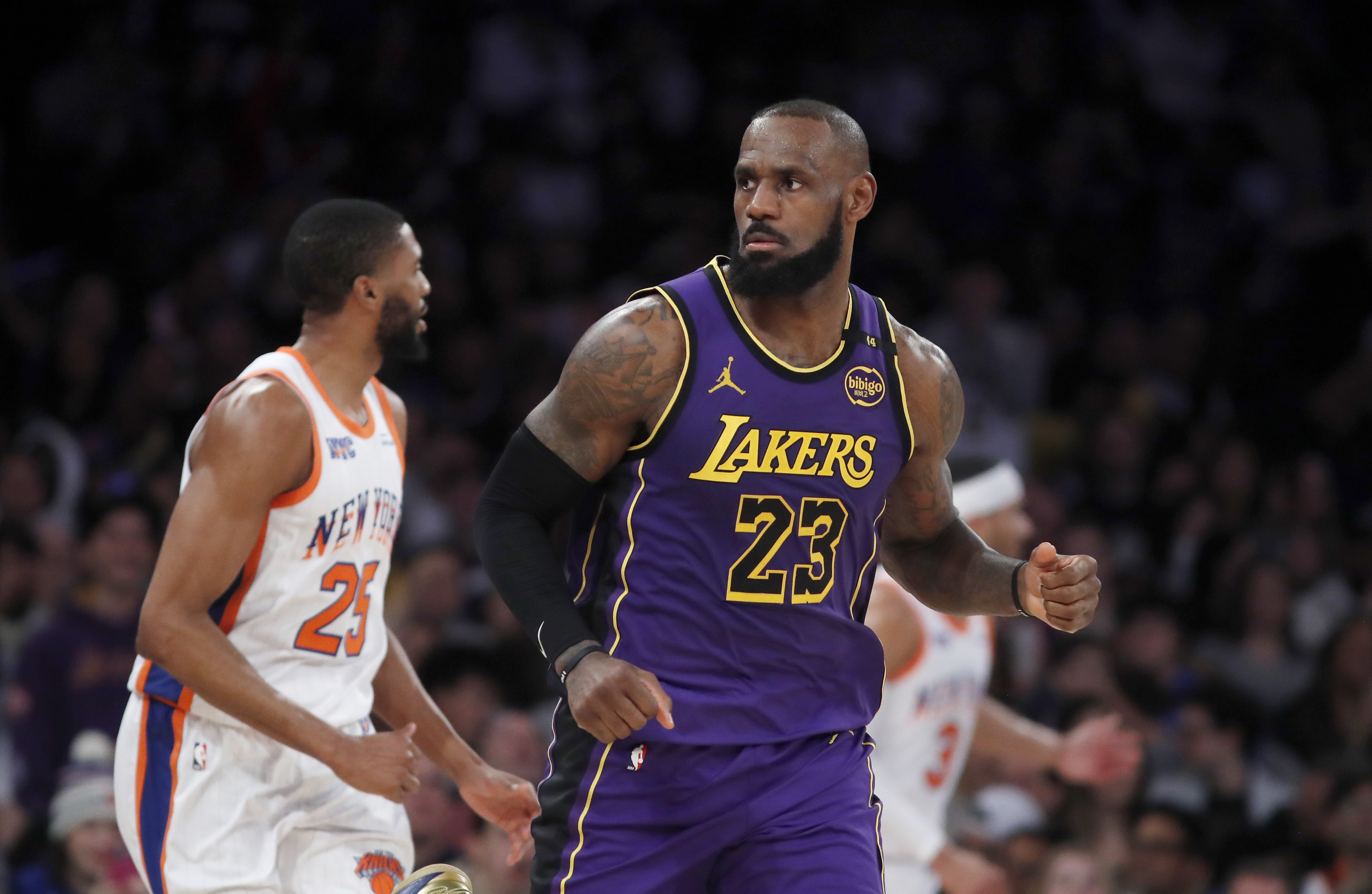 Knicks Coach Has Message for LeBron James Ahead of Lakers Clash