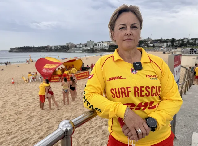 Liz Webb, president of the Bondi Surf Life Saving Club