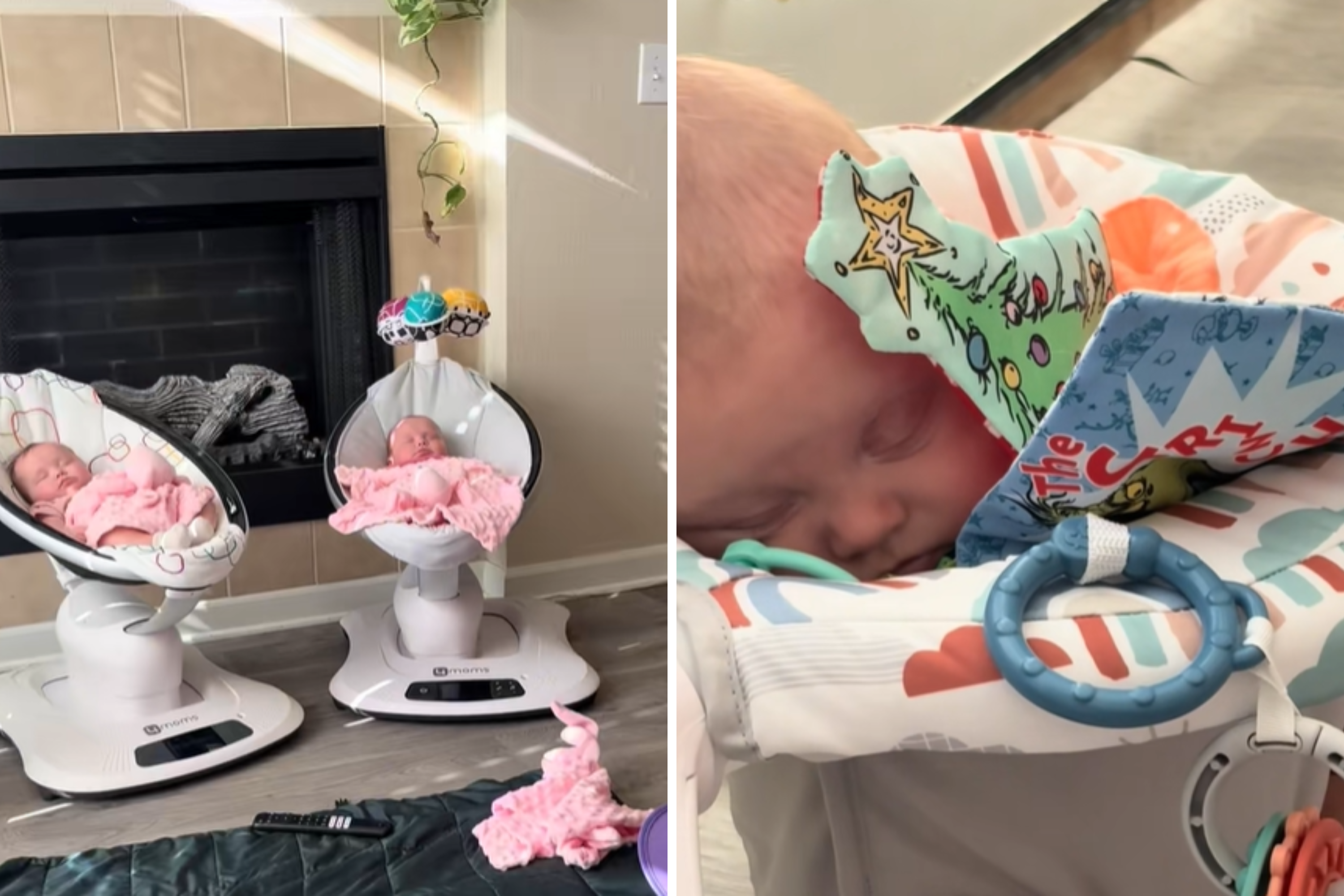 Woman Has Triplets , What She Notices About One at Nap Time Goes Viral