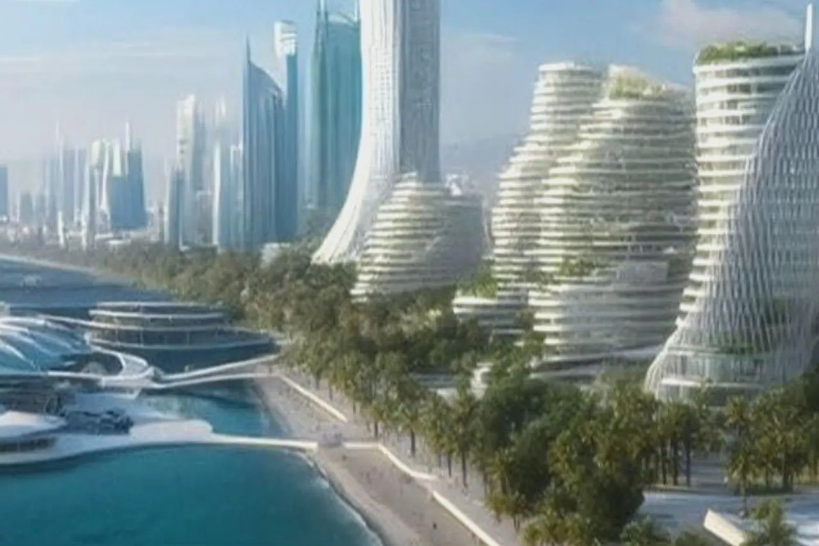 Image for article: Images Show ‘New Gaza’ Planned Under Trump Peace Board