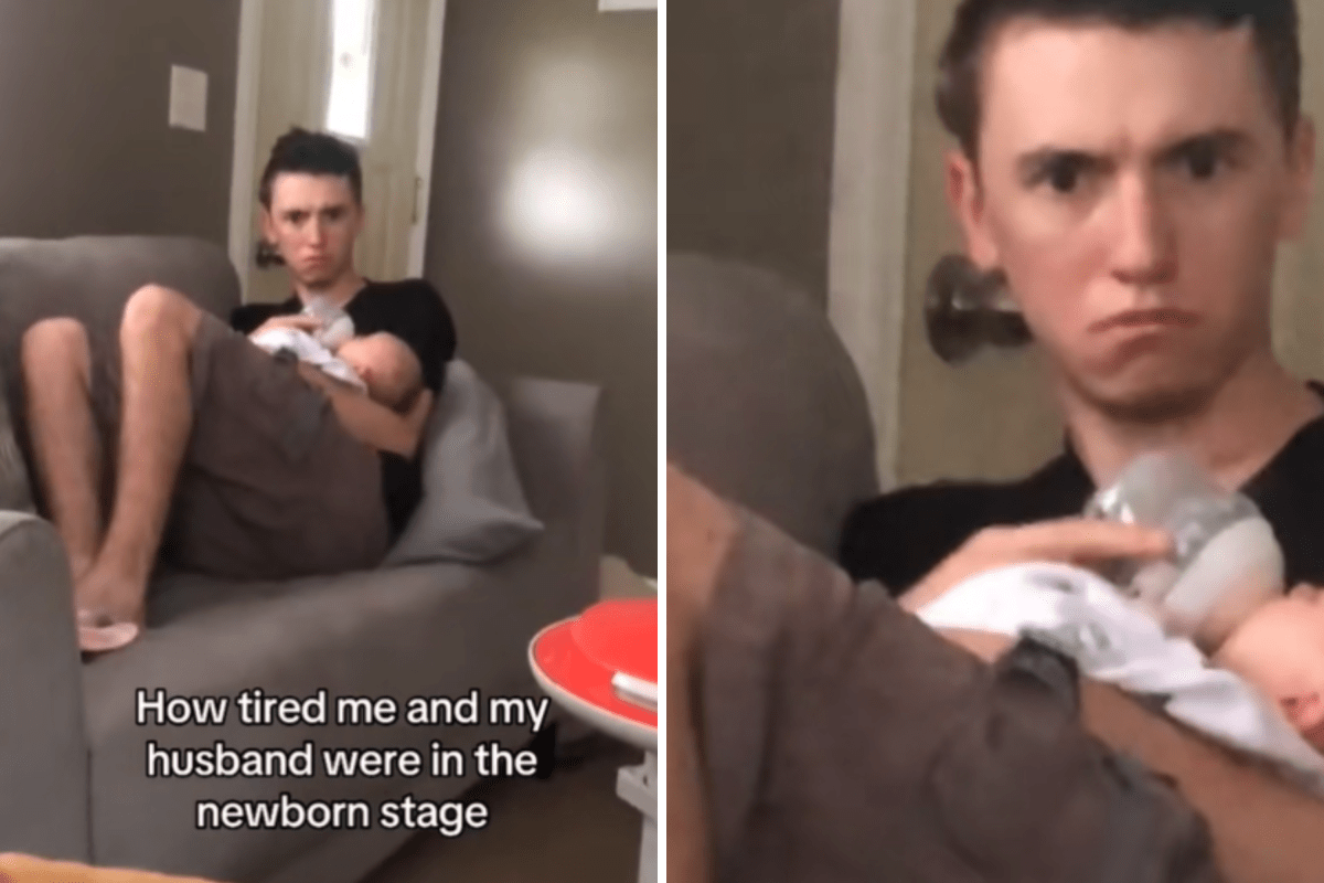 Hysterics as Woman Shares How Tired Her Husband Was During & 039;Newborn Stage& 039;