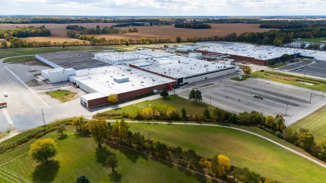 Slate Auto's manufacturing site in Warsaw, Indiana.
