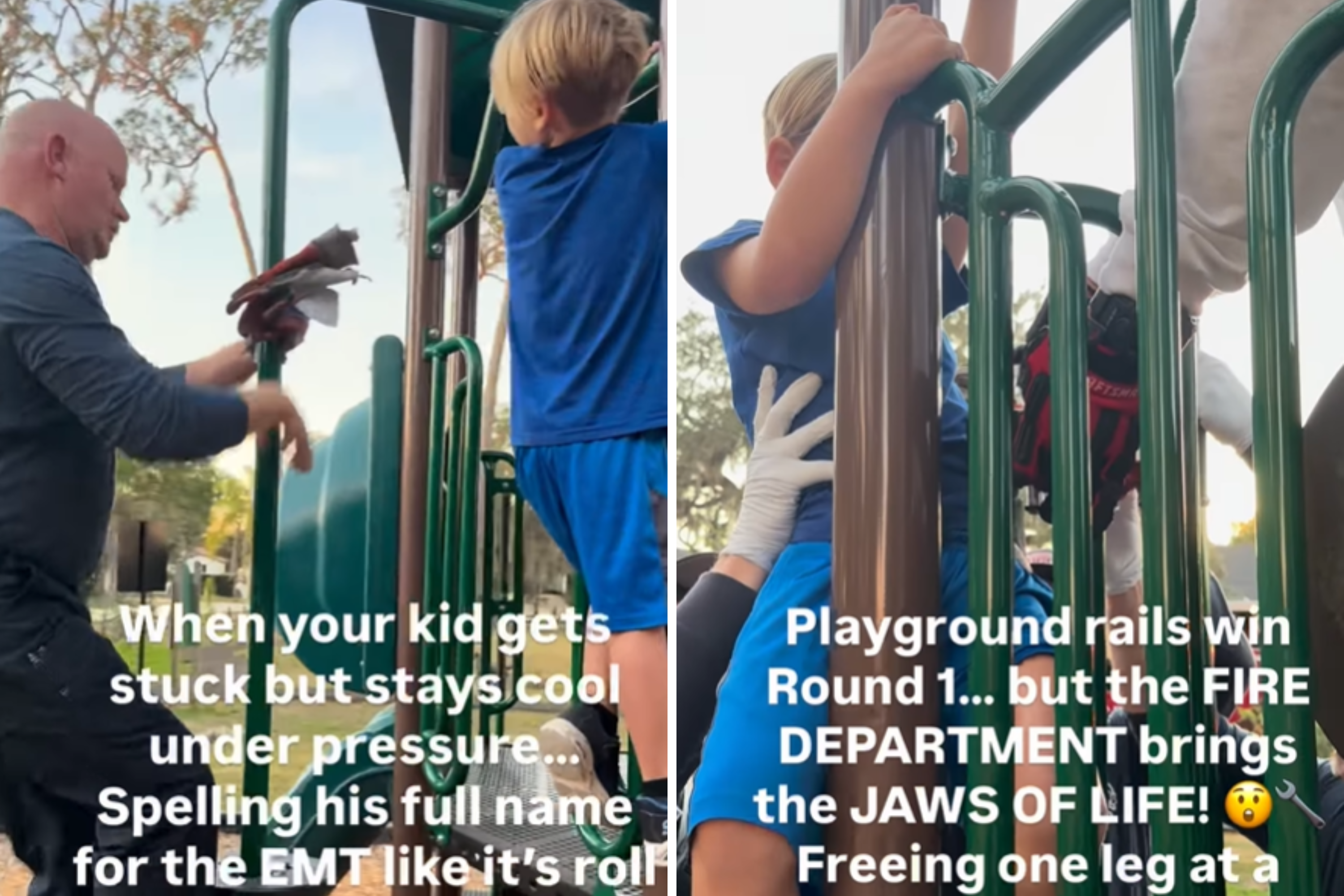 Mom Takes 6-Year-Old Son to the Playground, Wasn't Expecting To Call EMT