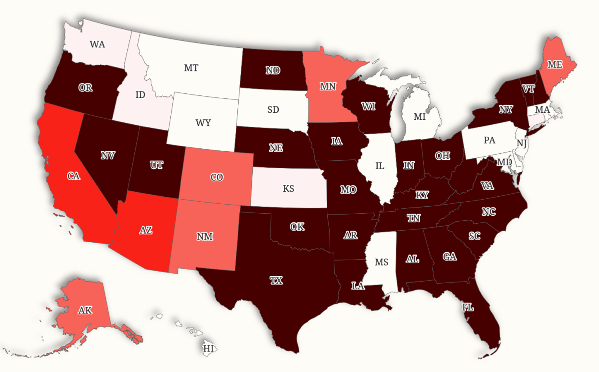Mapping the Future: School Cellphone Bans Across America in 2026