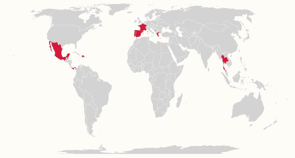 Map Shows 10 Best Countries For Americans To Retire In 2026