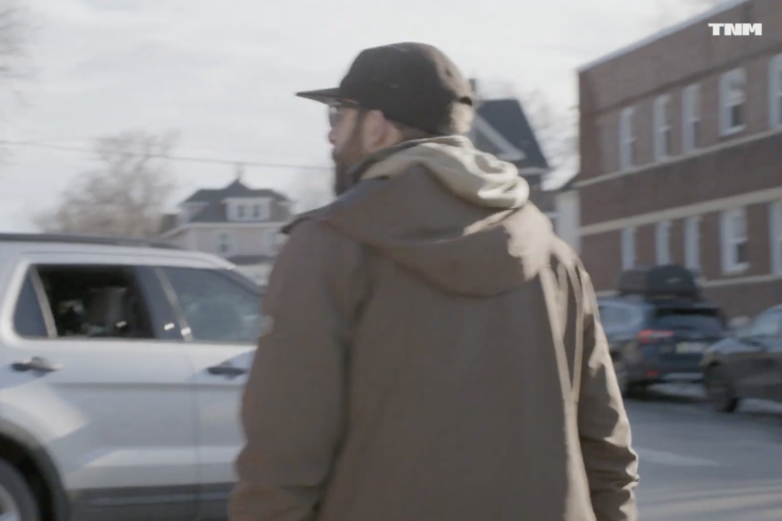 A new video shared by The News Movement shows Alex Pretti in a confrontation with federal immigration agents more than a week before he was fatally shot in a separate encounter with Border Patrol agents. (Source: The News Movement/YouTube)
