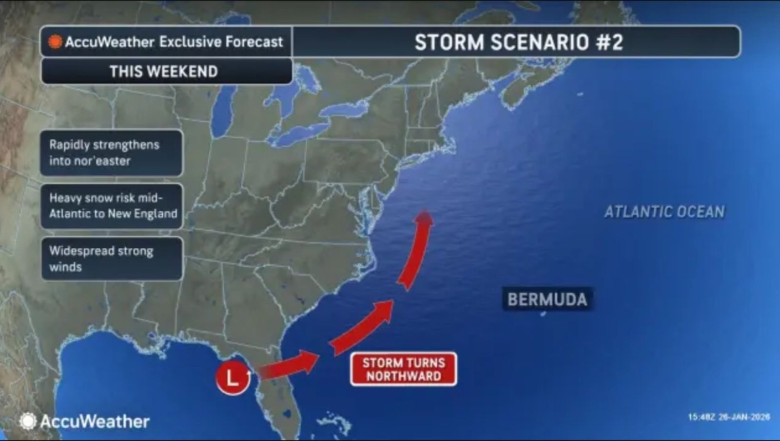 New Winter Storm Path Shows ‘More Intense’ One May Be on Its Way to US ...