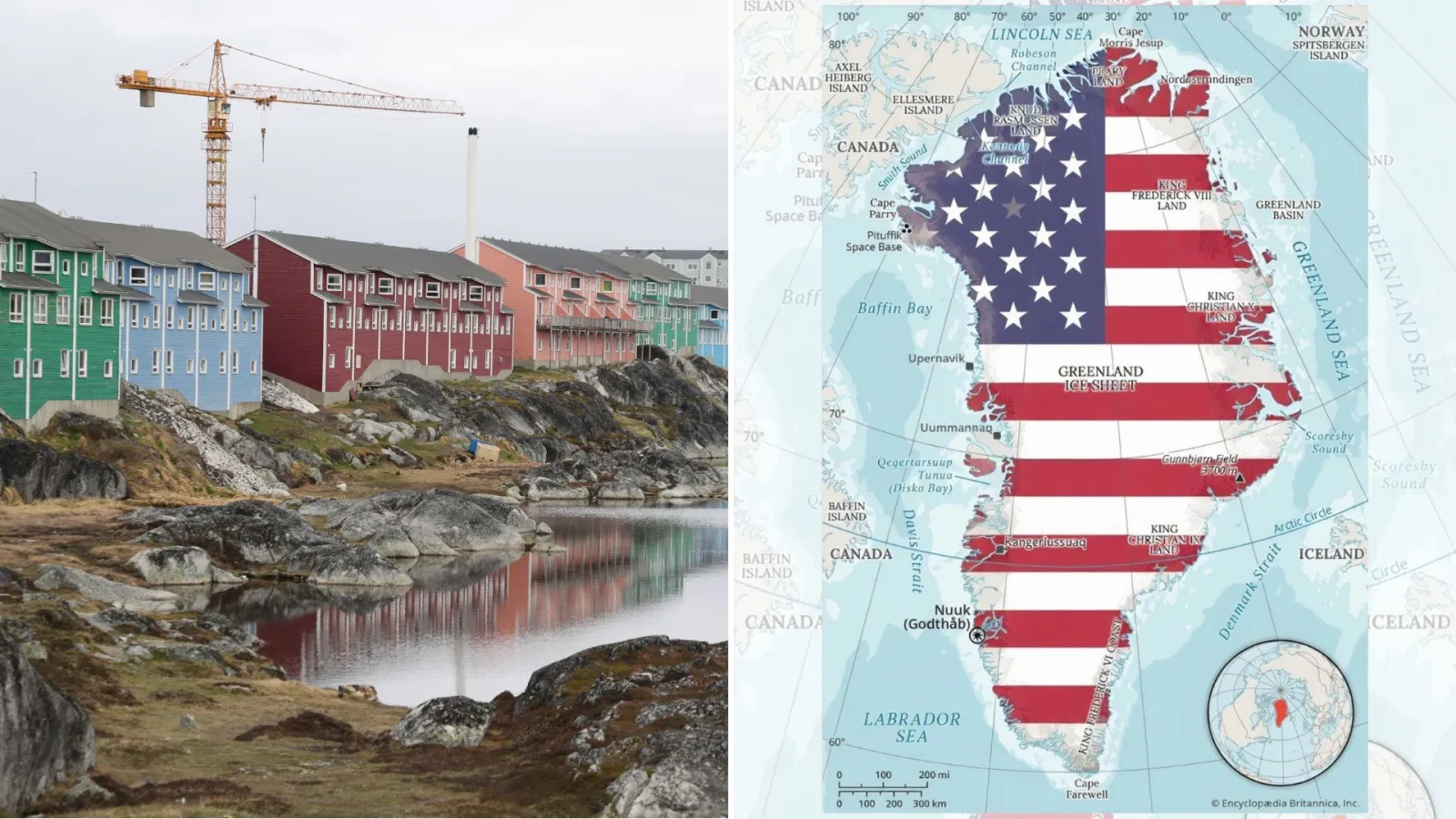 Map Of Greenland Under US Flag Sparks Danish Ambassador Response