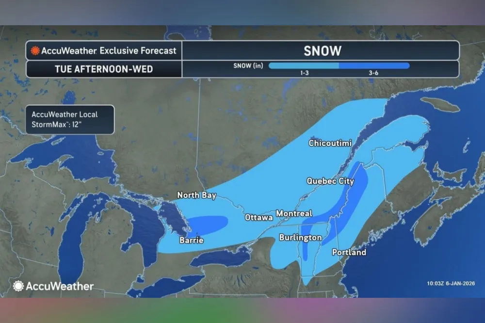 Maps Show States Facing Storms This Week as Travel Warnings Issued ...