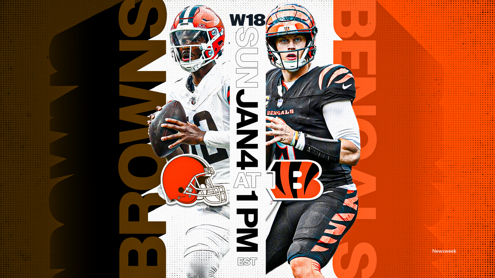 newsweek.com - Ben Verbrugge - How to Watch Browns vs Bengals: Live Stream NFL, TV Channel