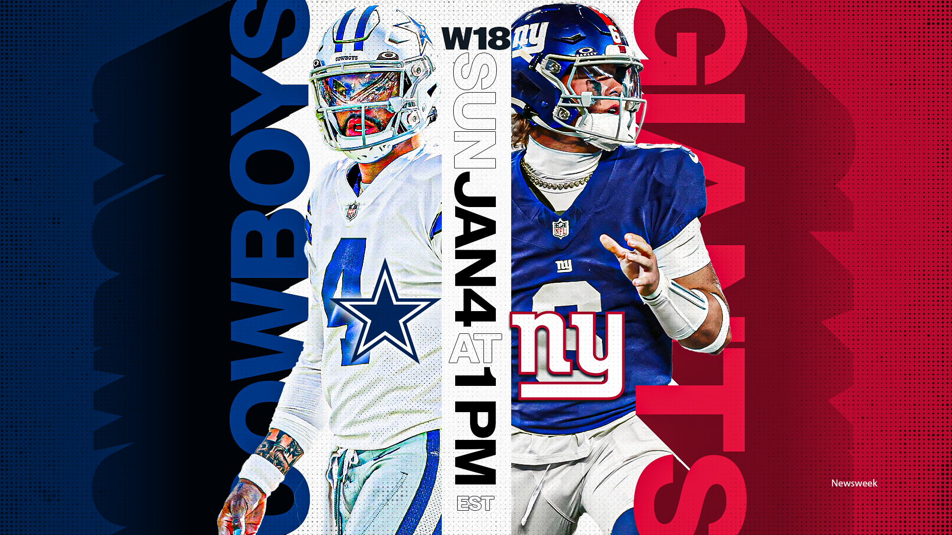 How to Watch Cowboys vs Giants: Live Stream NFL, TV Channel
