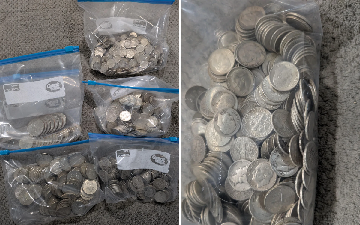 Couple Remodeling Home When Box Falls Out Ceiling—Turns Into $10K Payday