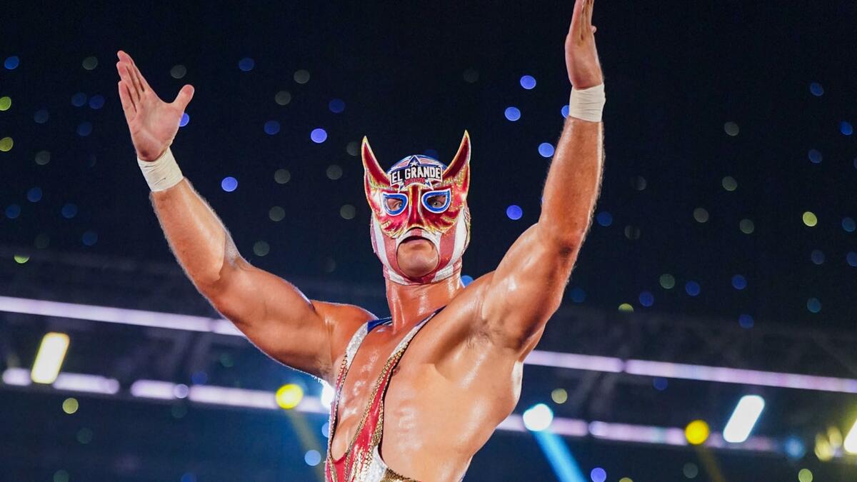 WWE Star El Grande Americano Goes Off Script Mid-Match After Botched Move