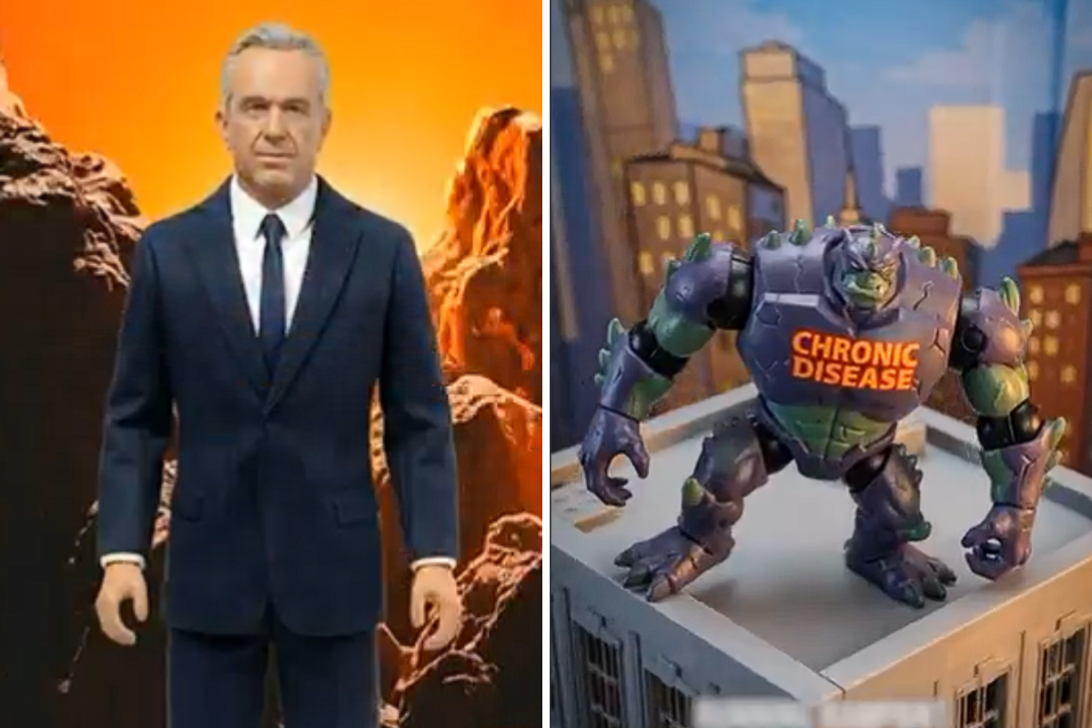 RFK Jr. promotes MAHA with action figure of himself